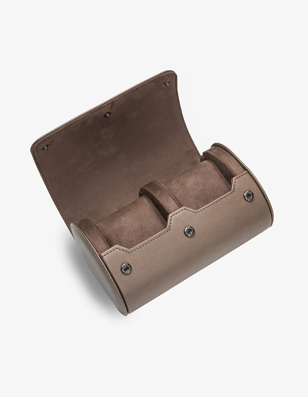 2 Slot Watch Roll - Taupe - Image 4