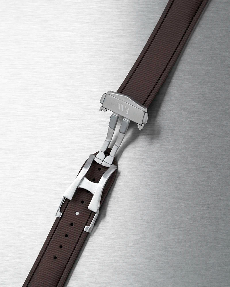 Sailcloth FKM Rubber Strap With Deployant Clasp 18mm-22mm - Image 24