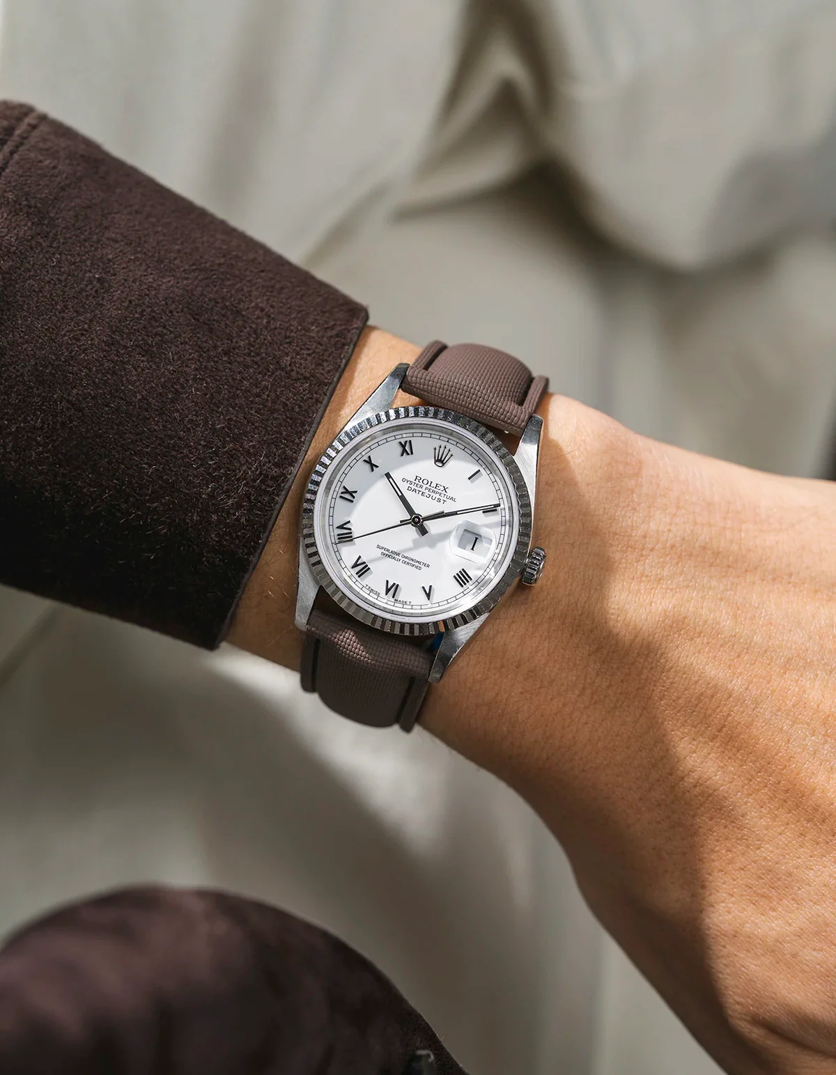 Sailcloth FKM Rubber Strap With Deployant Clasp 18mm-22mm - Image 26