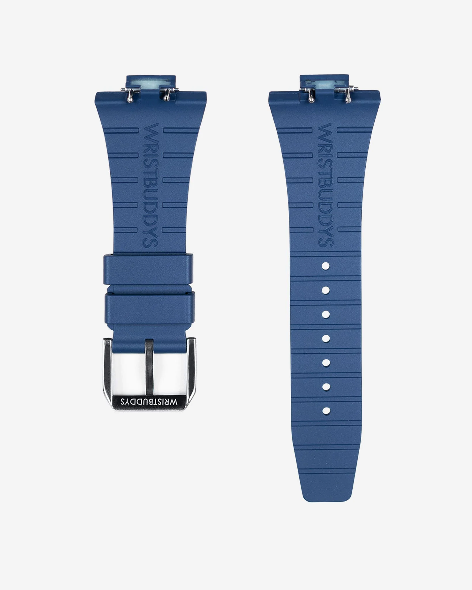 FKM Rubber Strap For Tissot PRX - Blue - Image 6