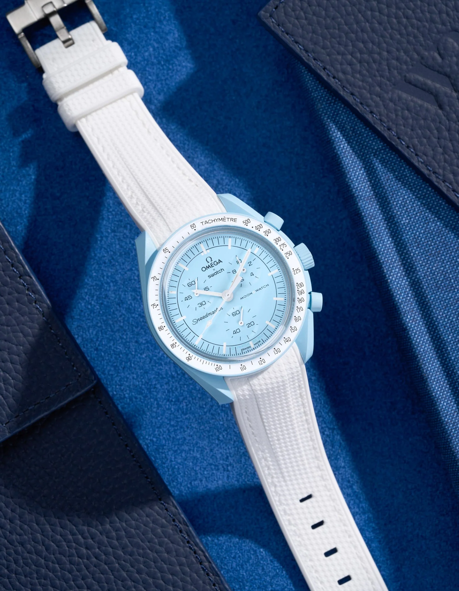 Curved Vertech Rubber Strap - White - Image 10