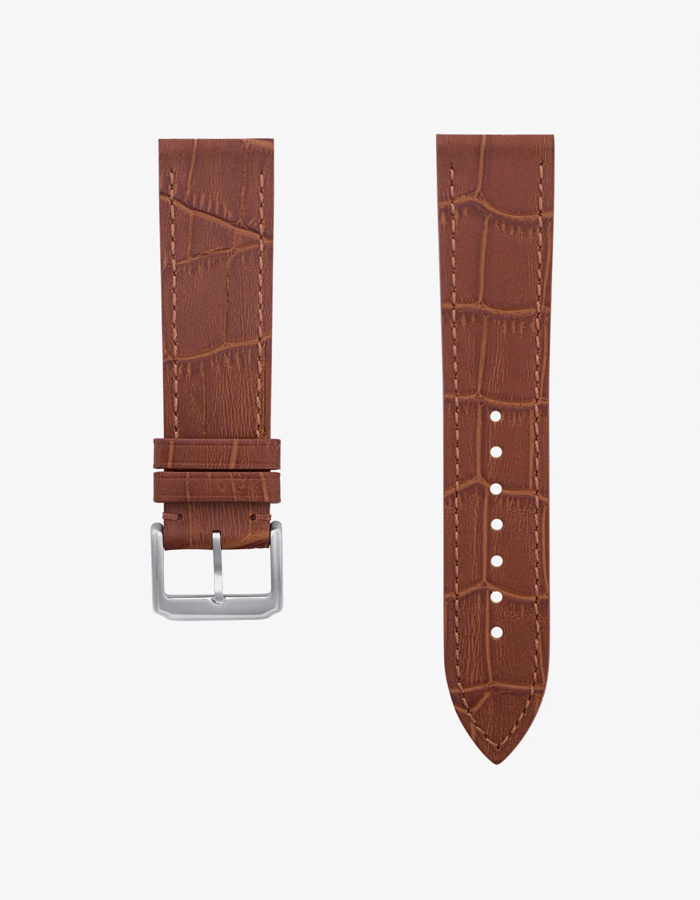 Embossed Alligator Leather Strap 18mm-21mm - Image 10