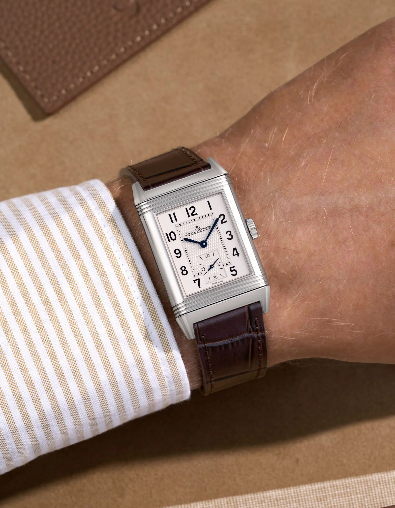 Embossed Alligator Leather Strap 18mm-21mm - Image 7