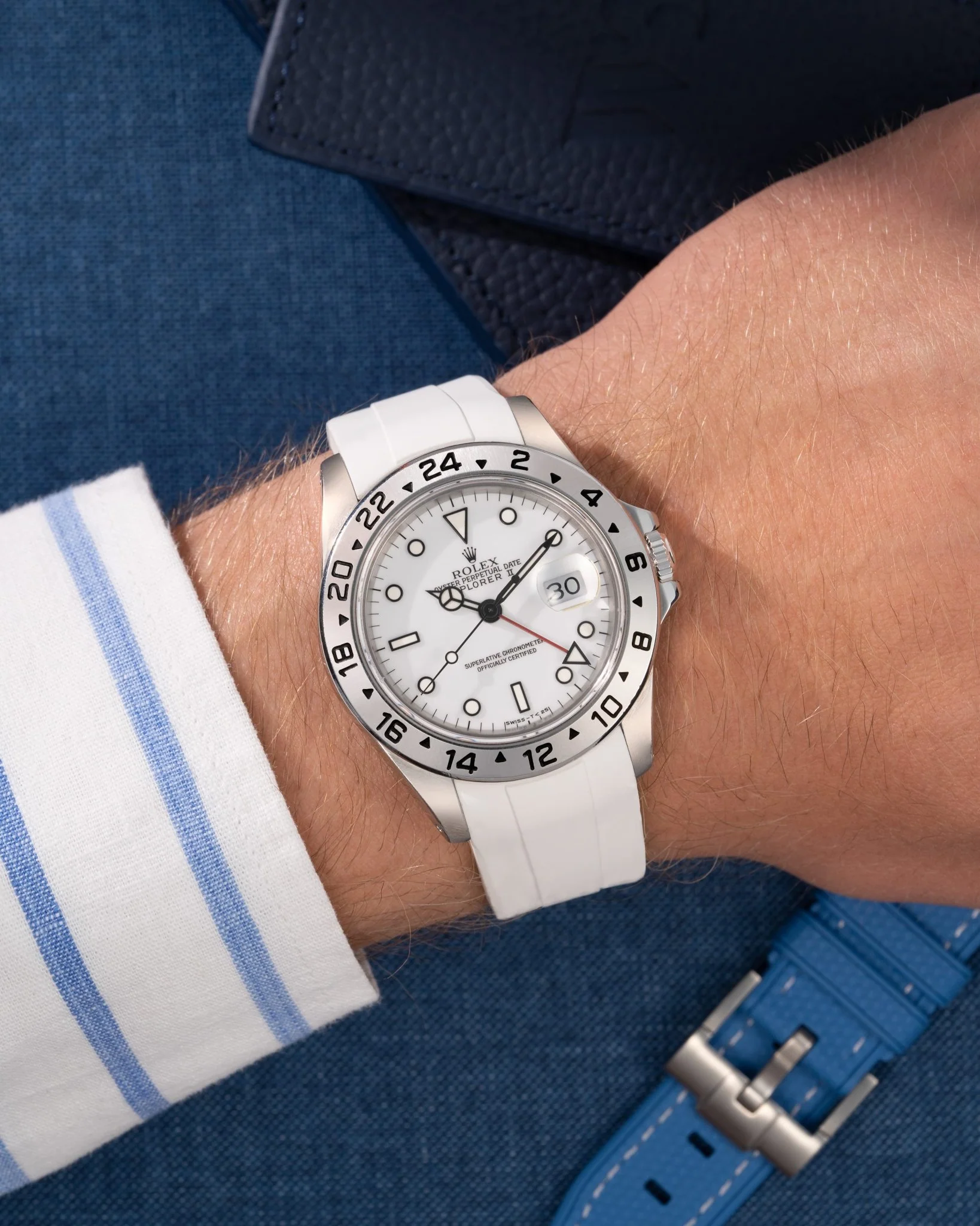 FKM Rubber Strap - 20mm White - Image 2