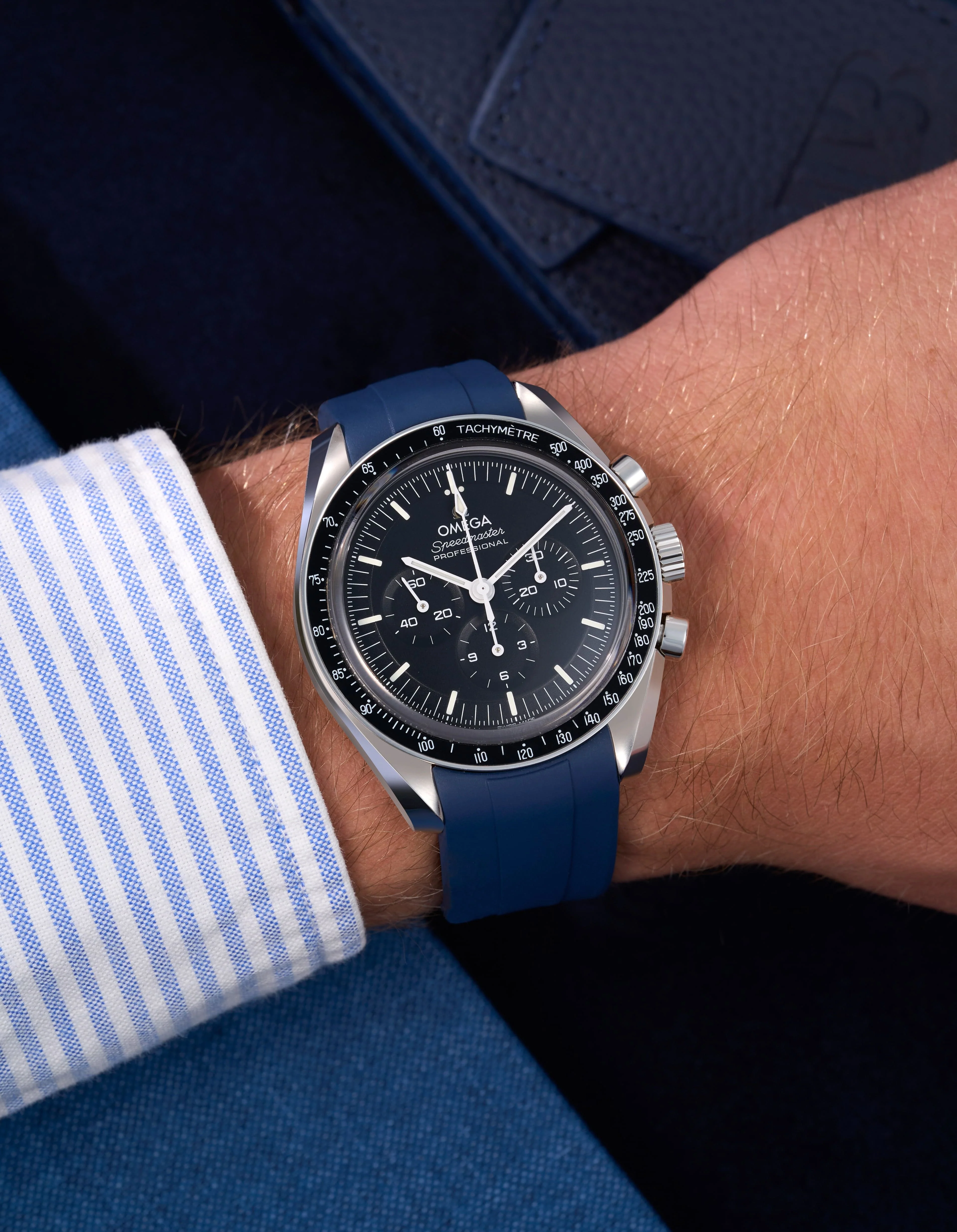 FKM Rubber Strap for Omega Speedmaster - Image 10