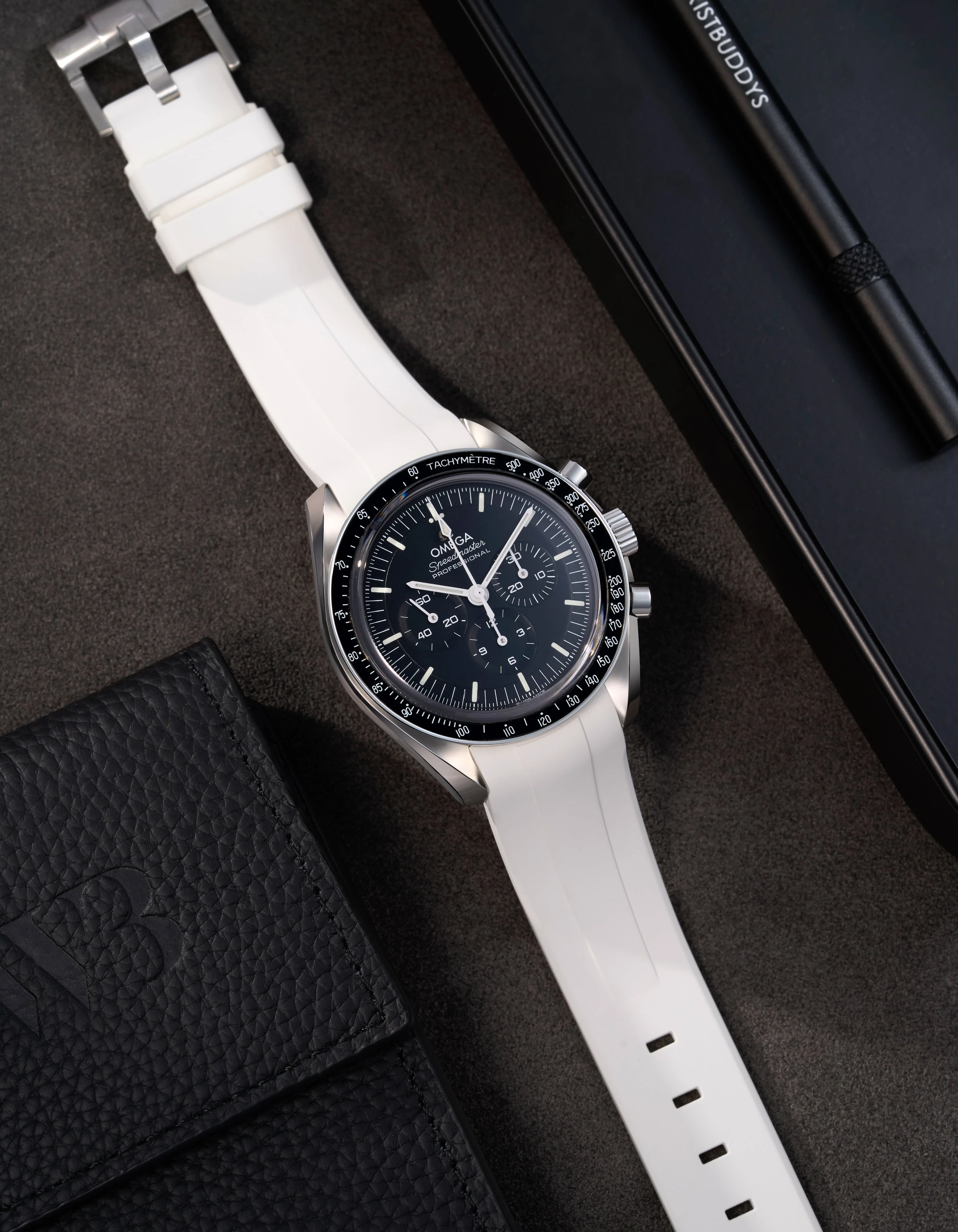 FKM Rubber Strap for Omega Speedmaster - Image 15