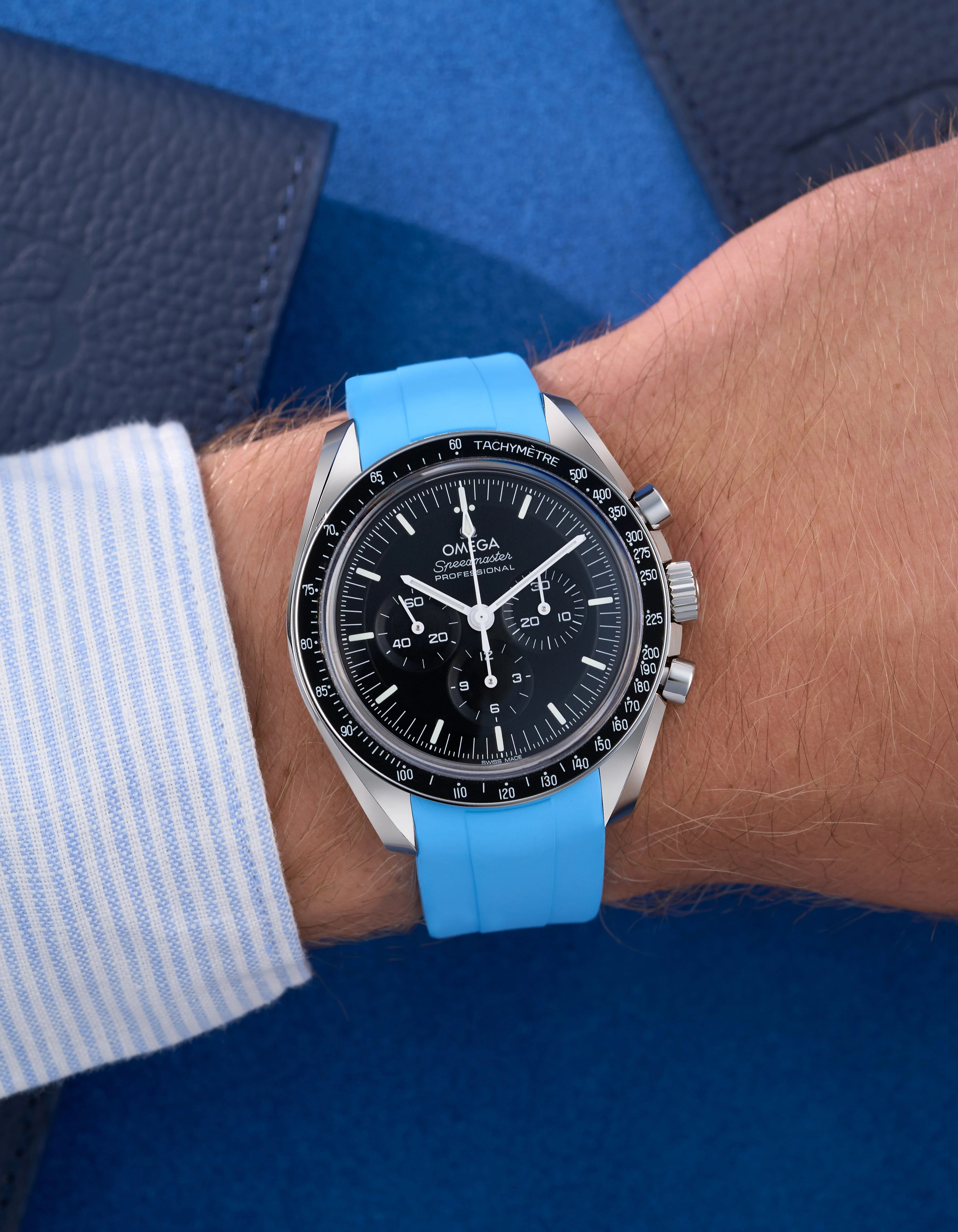 FKM Rubber Strap for Omega Speedmaster - Image 18