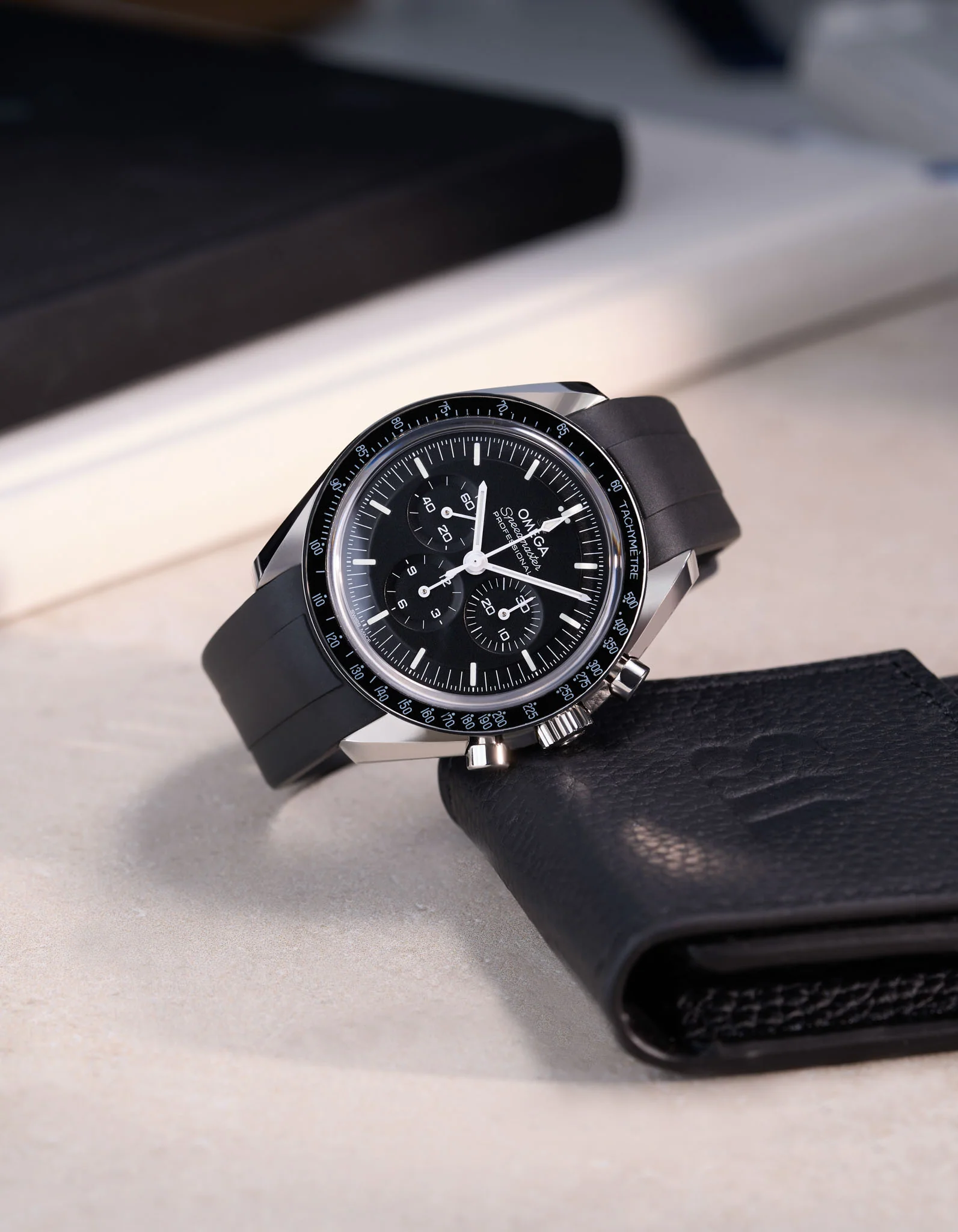 FKM Rubber Strap for Omega Speedmaster - Image 3