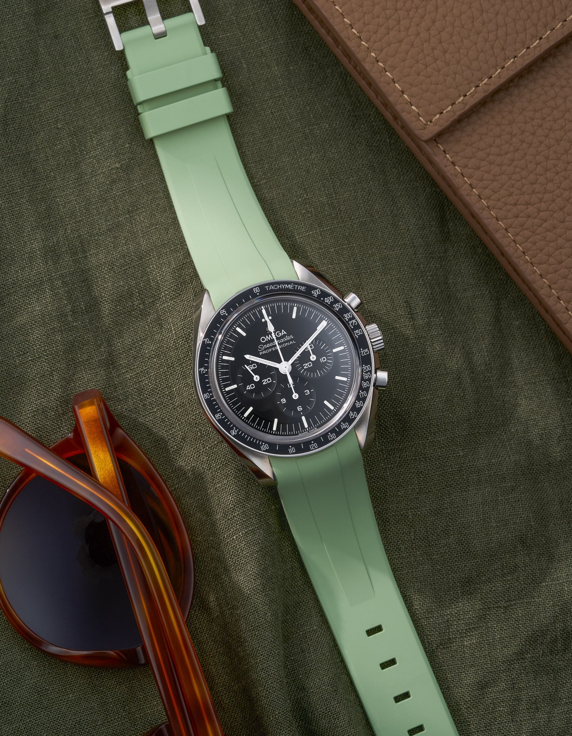 FKM Rubber Strap for Omega Speedmaster - Image 30