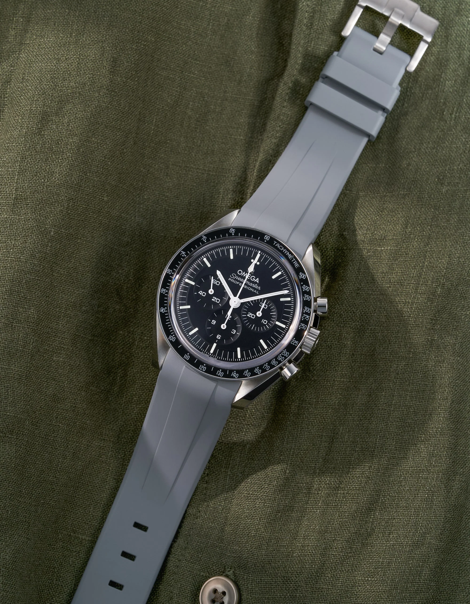 FKM Rubber Strap for Omega Speedmaster - Image 34