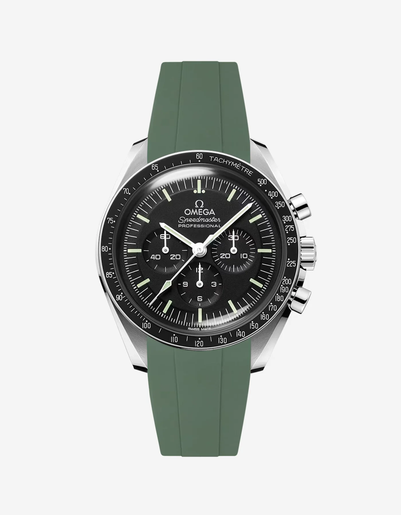 FKM Rubber Strap for Omega Speedmaster - Image 6