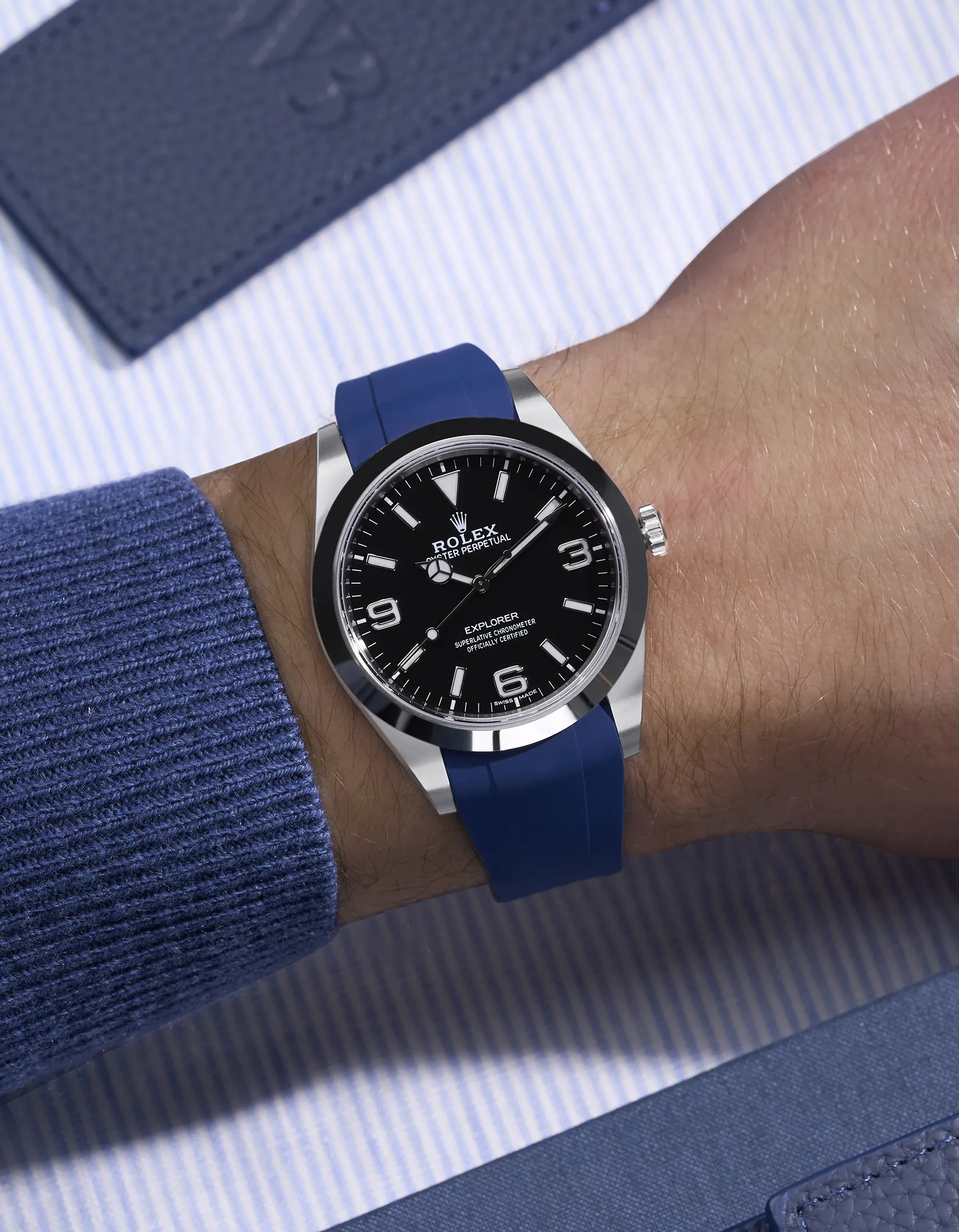 FKM Rubber Strap Integrated for Original Clasp – Explorer 214270 - Image 12