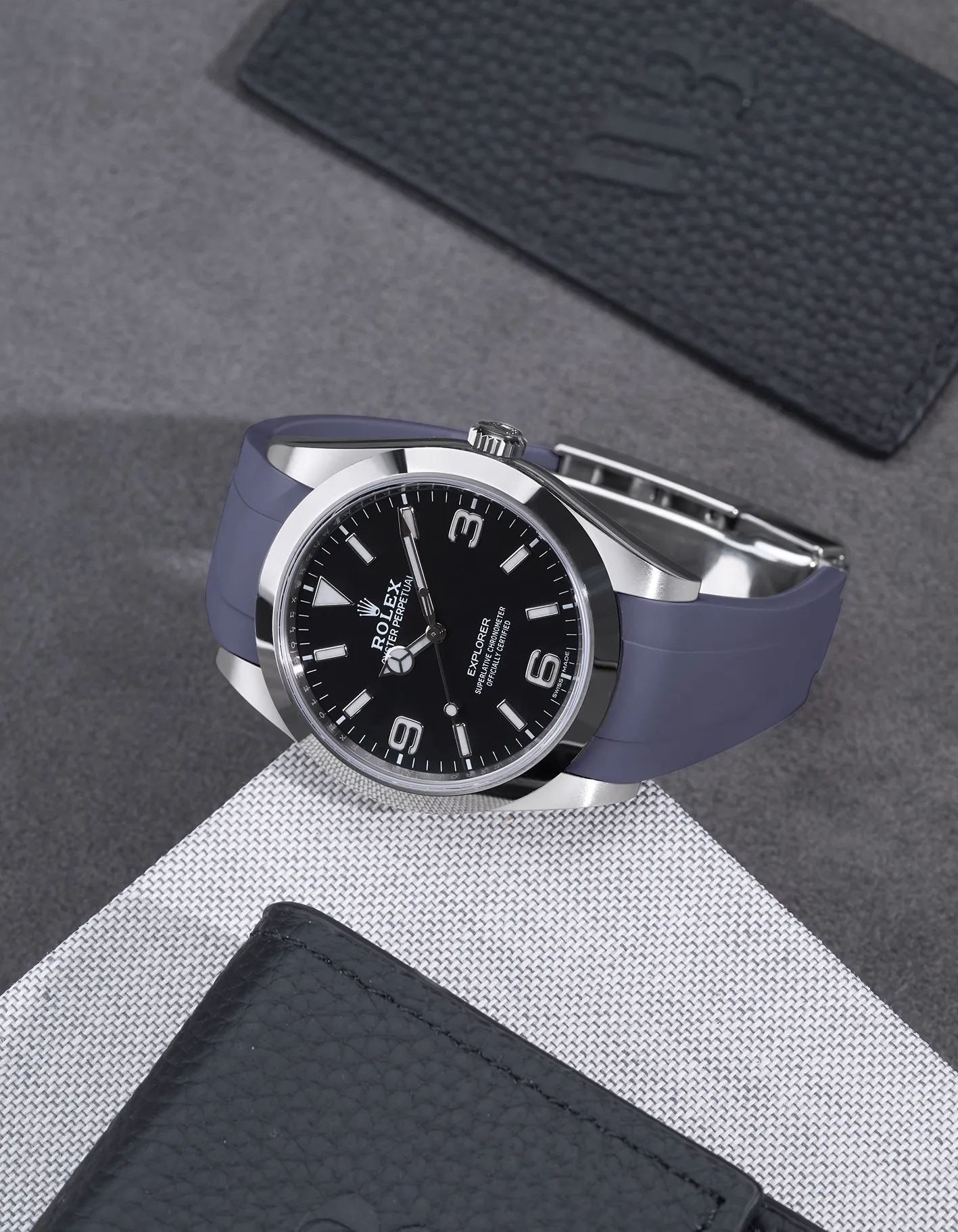 FKM Rubber Strap Integrated for Original Clasp – Explorer 214270 - Image 14