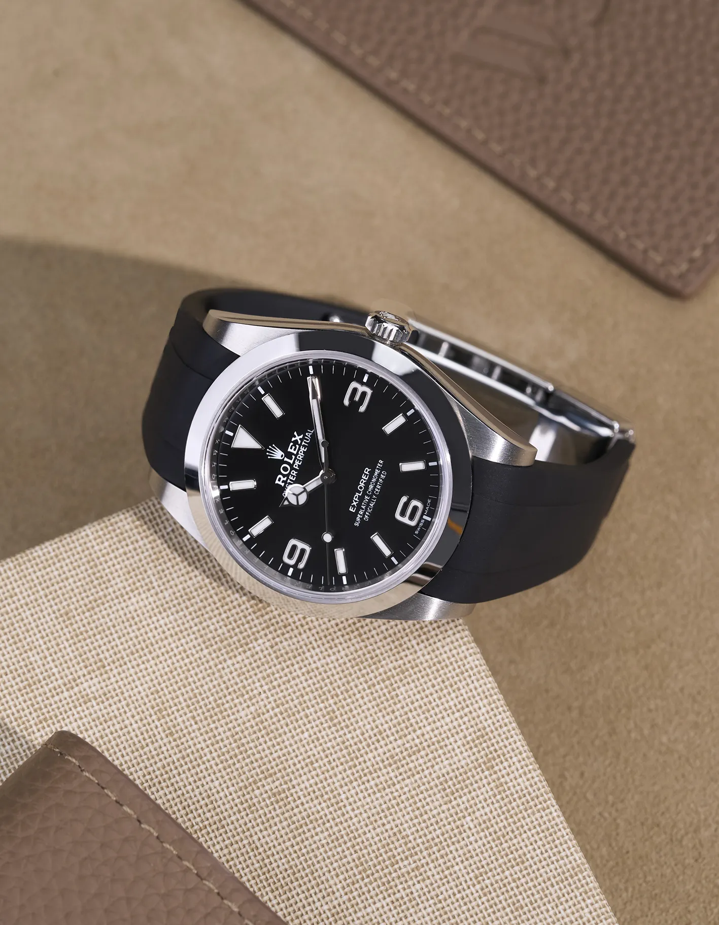 FKM Rubber Strap Integrated for Original Clasp – Explorer 214270 - Image 3