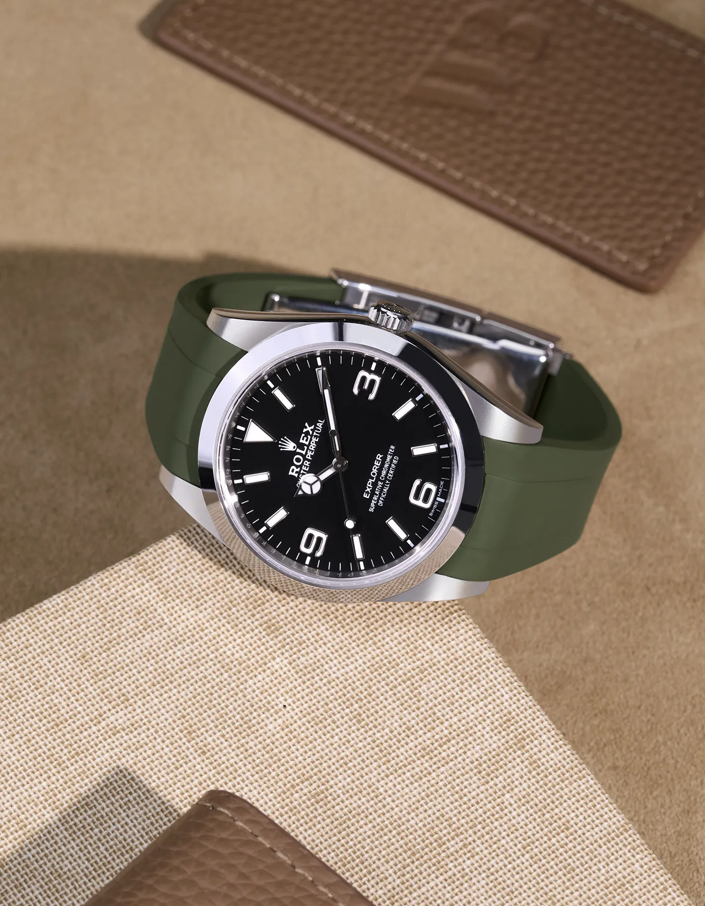 FKM Rubber Strap Integrated for Original Clasp – Explorer 214270 - Image 6