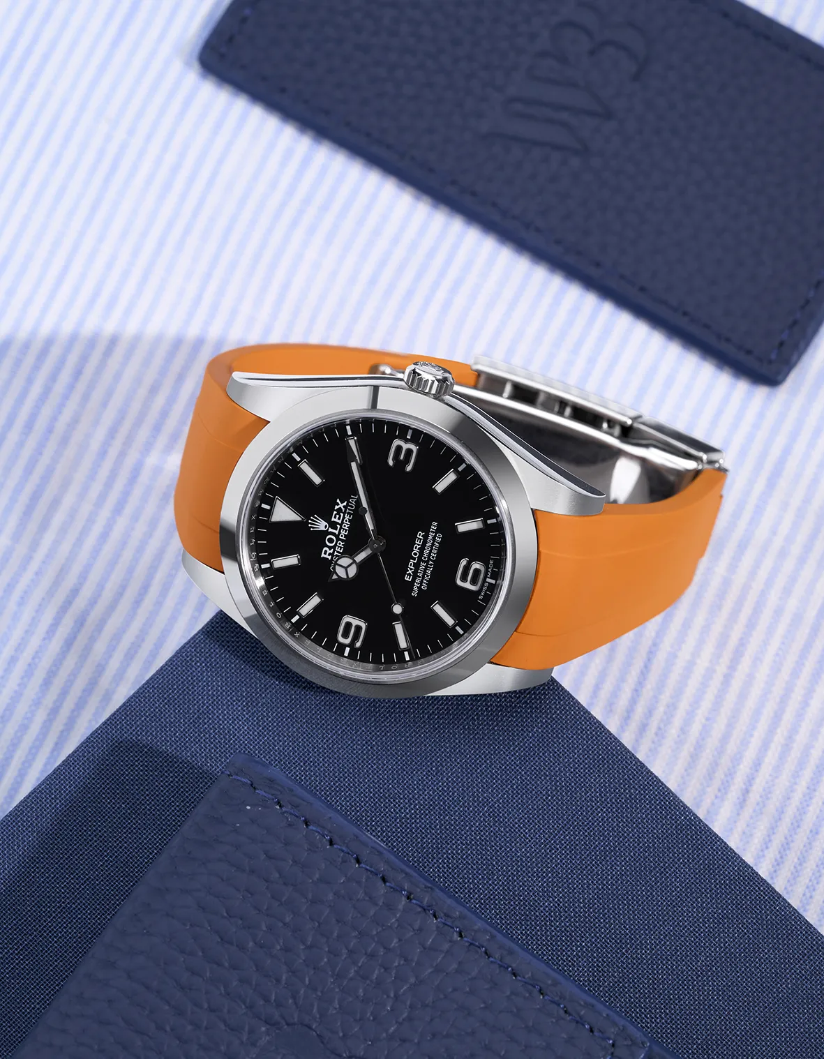 FKM Rubber Strap Integrated for Original Clasp – Explorer 214270 - Image 8
