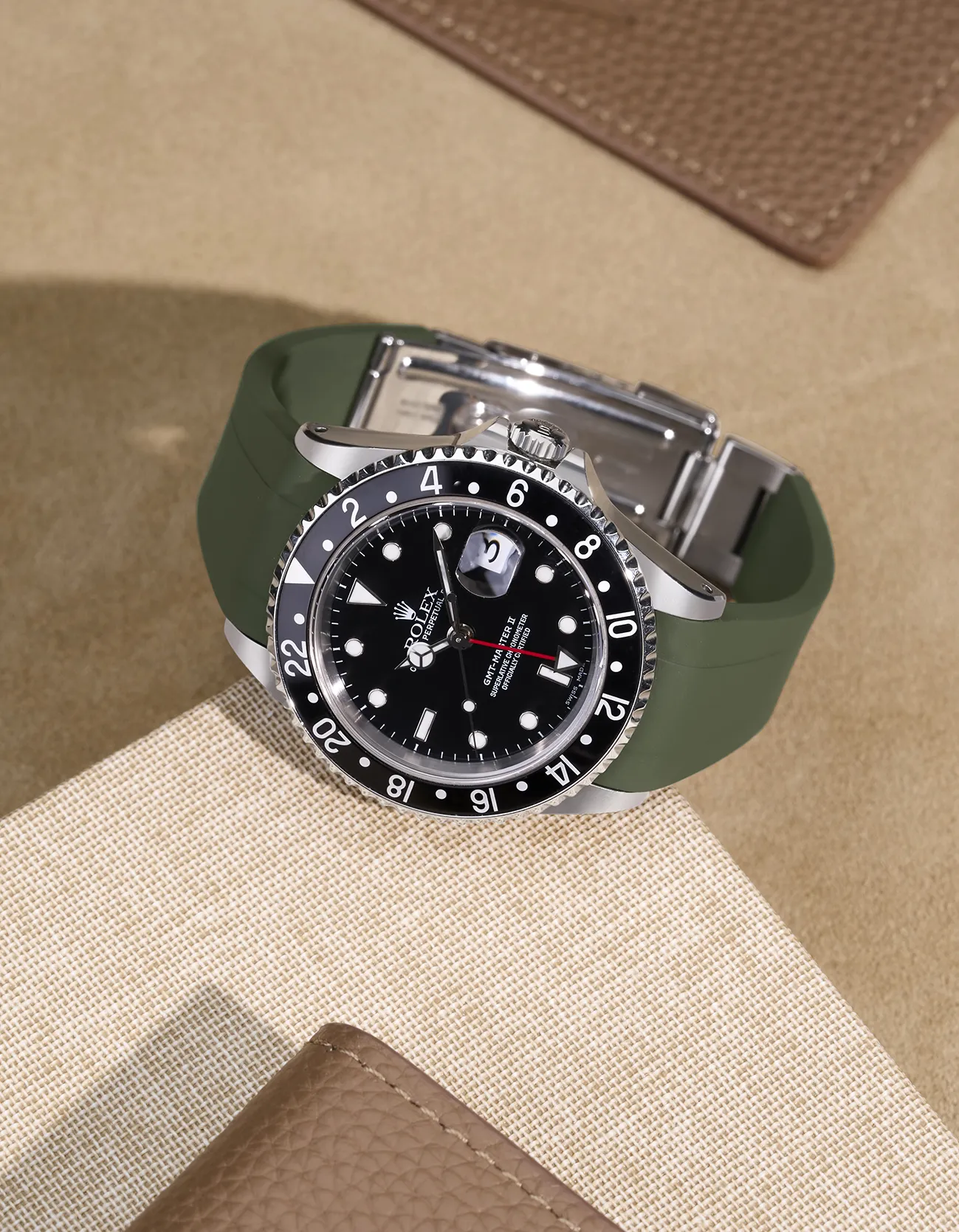 FKM Rubber Strap Integrated for Original Clasp – GMT 16710/16713 - Image 10