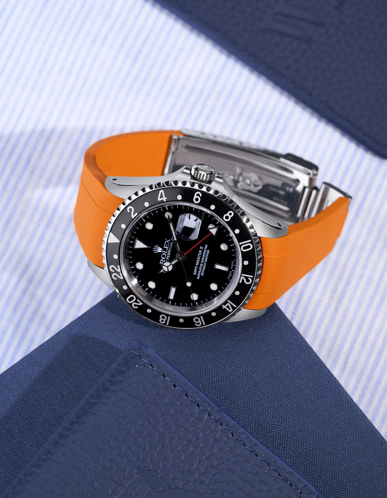 FKM Rubber Strap Integrated for Original Clasp – GMT 16710/16713 - Image 12