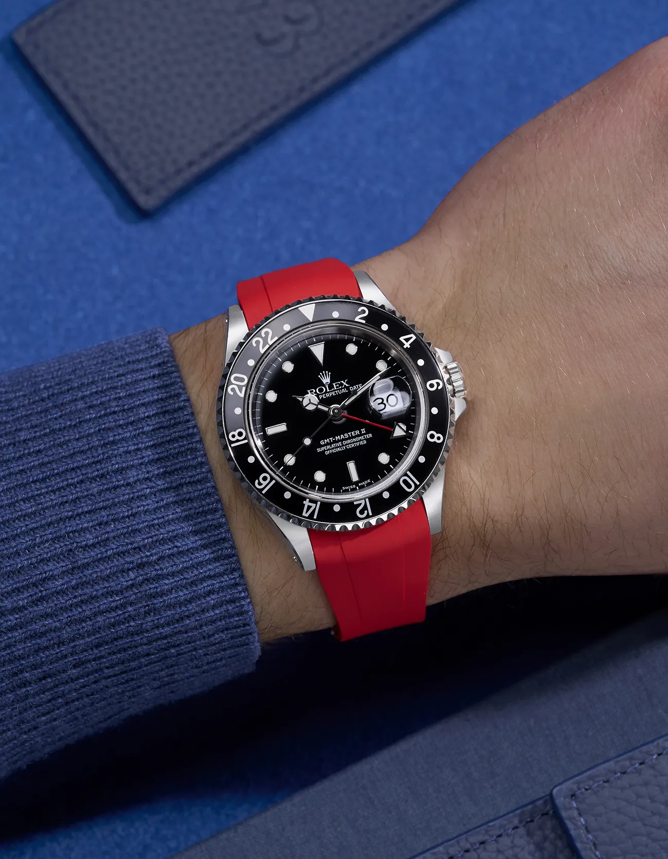 FKM Rubber Strap Integrated for Original Clasp – GMT 16710/16713 - Image 23
