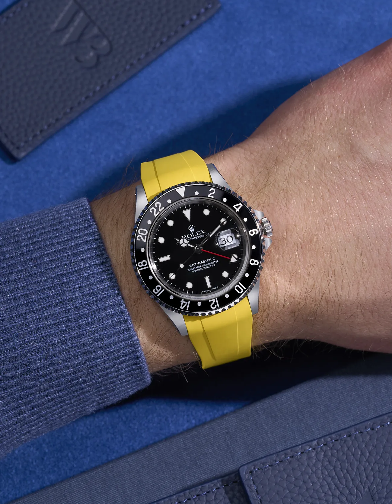 FKM Rubber Strap Integrated for Original Clasp – GMT 16710/16713 - Image 25