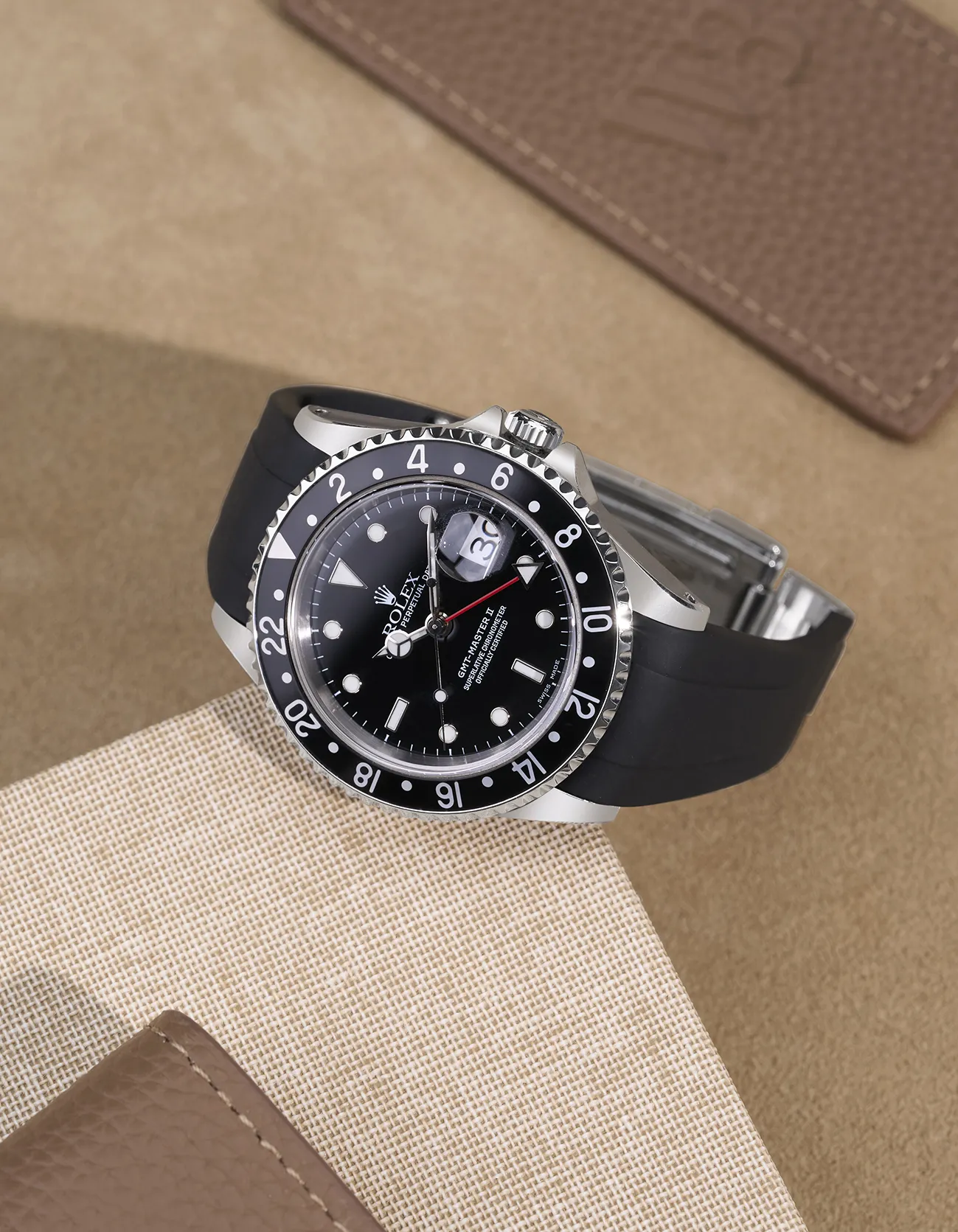 FKM Rubber Strap Integrated for Original Clasp – GMT 16710/16713 - Image 7