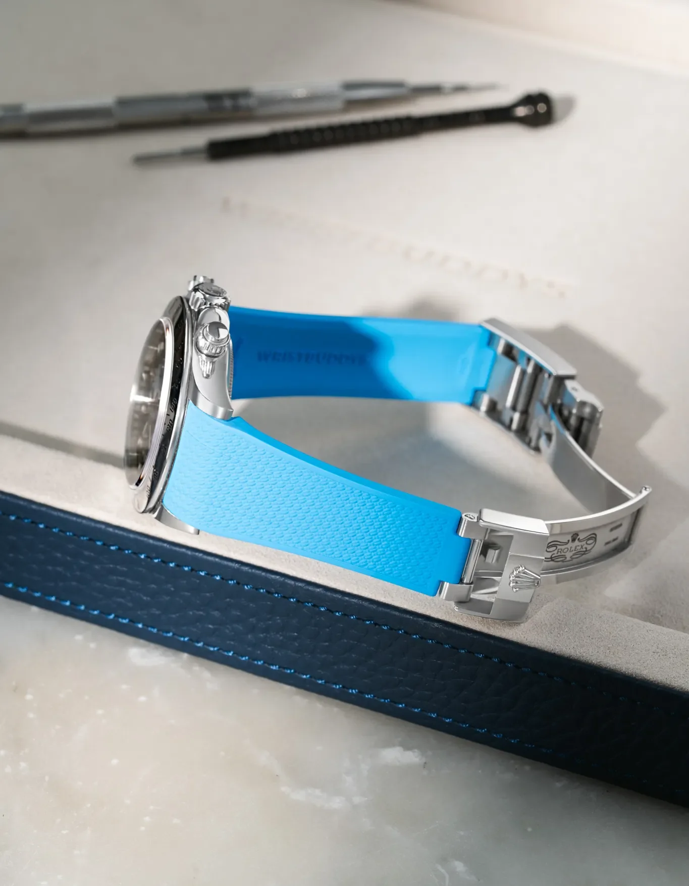 FKM Rubber Strap Integrated for Original Clasp - Rolex Daytona 116520 - Image 24