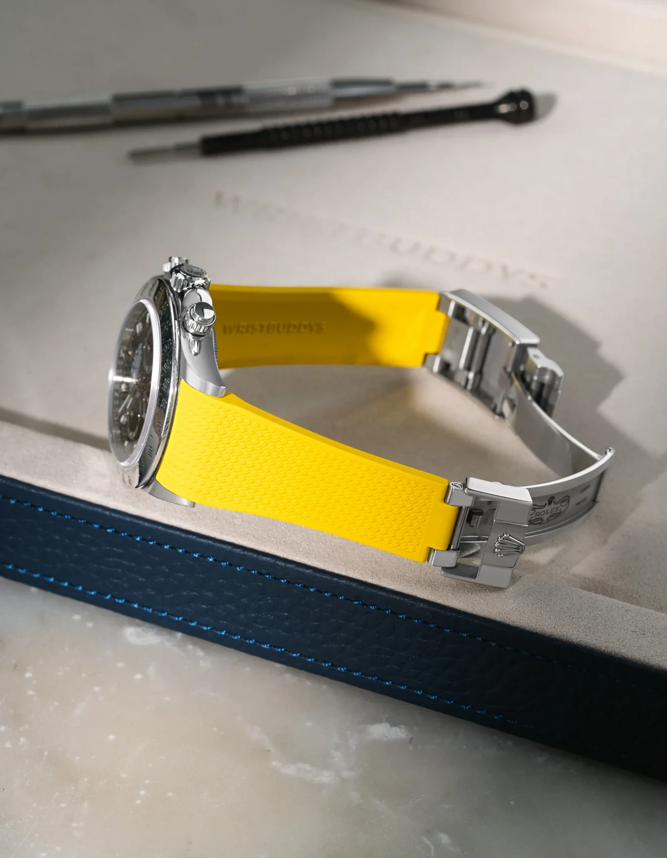 FKM Rubber Strap Integrated for Original Clasp - Rolex Daytona 116520 - Image 27