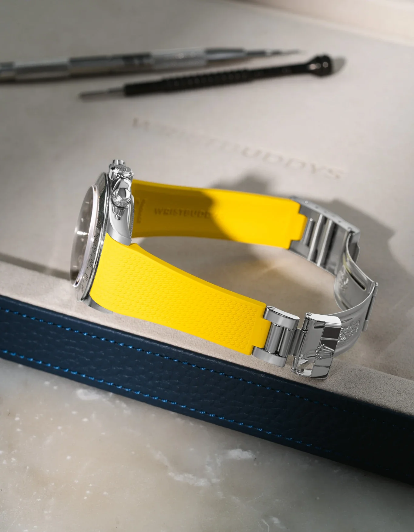 FKM Rubber Strap Integrated for Original Clasp - Rolex Daytona 16520 - Image 23
