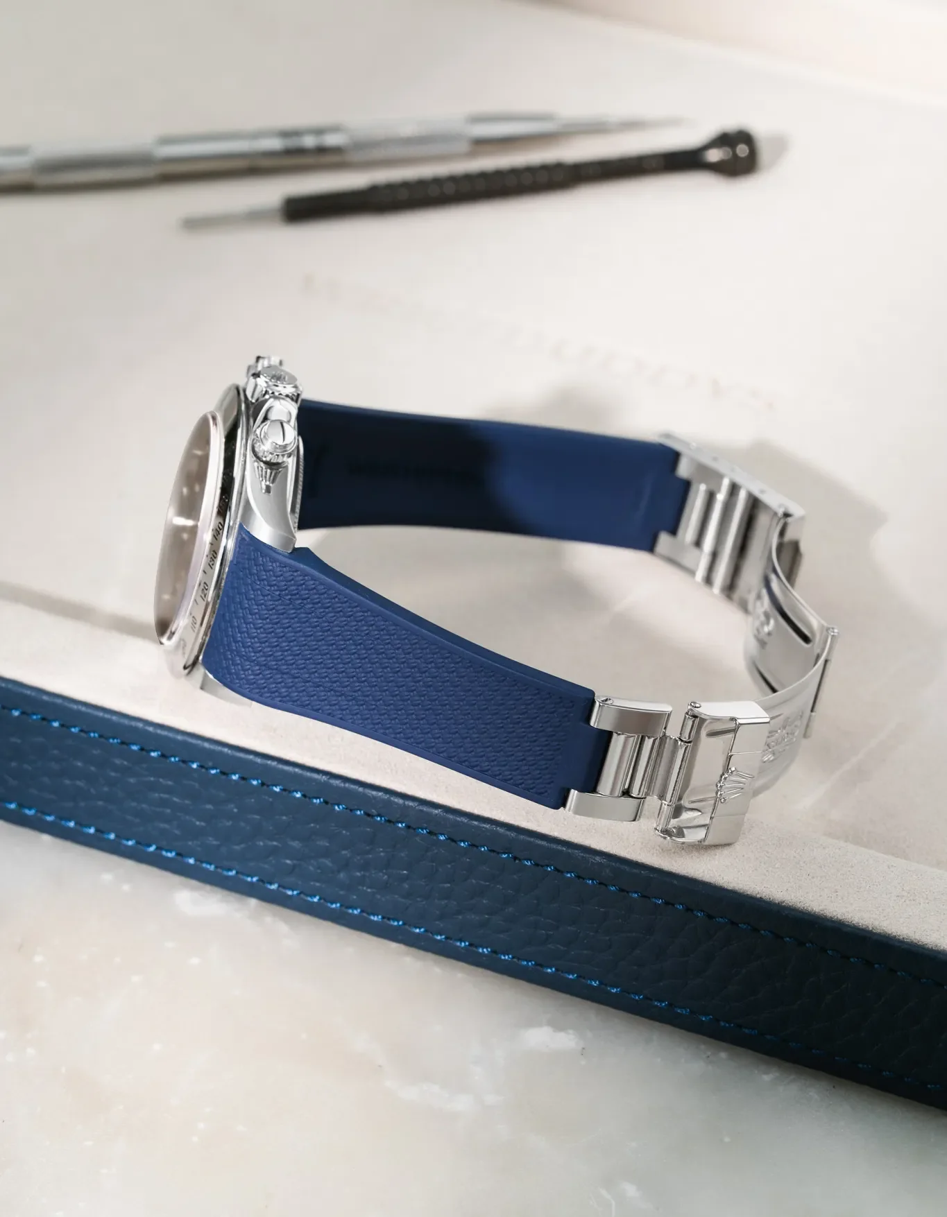 FKM Rubber Strap Integrated for Original Clasp - Rolex Daytona 16520 - Image 31