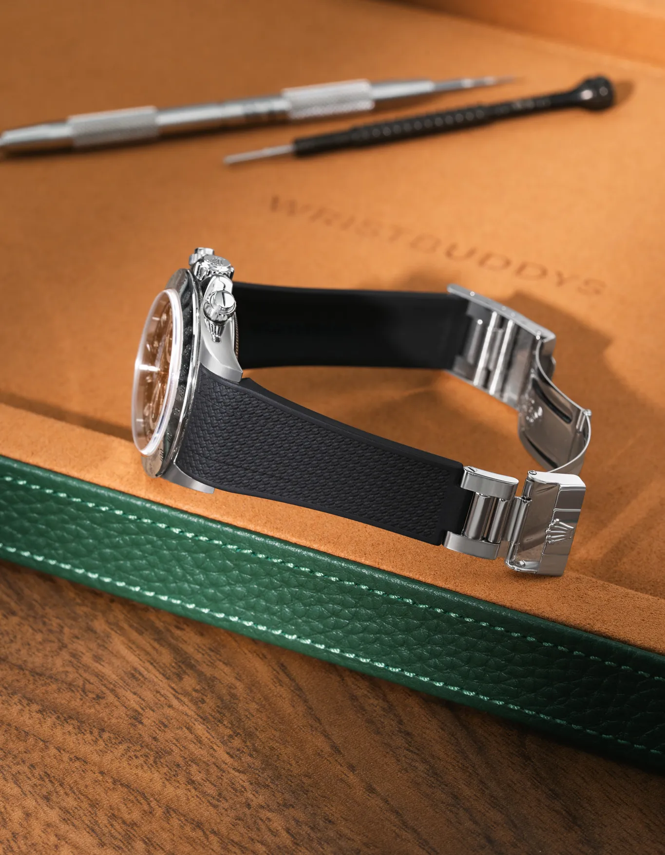 FKM Rubber Strap Integrated for Original Clasp - Rolex Daytona 16520 - Image 39