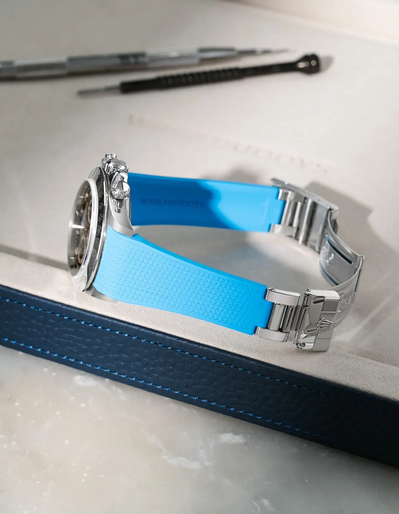 FKM Rubber Strap Integrated for Original Clasp - Rolex Daytona 16520 - Image 47