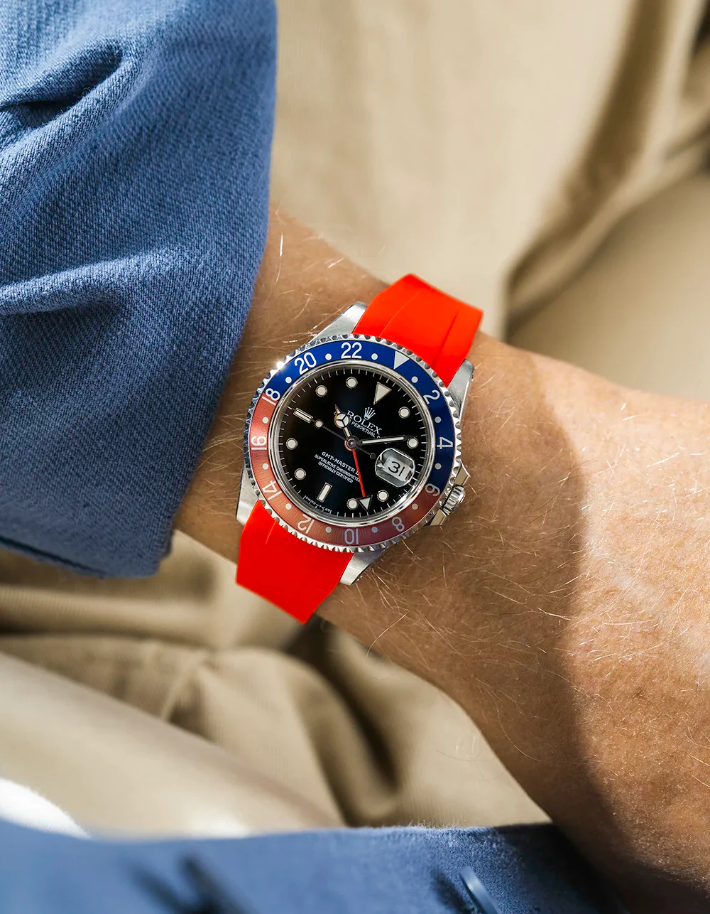 FKM Rubber Strap Integrated for Original Clasp – GMT 16710/16713 - Image 21