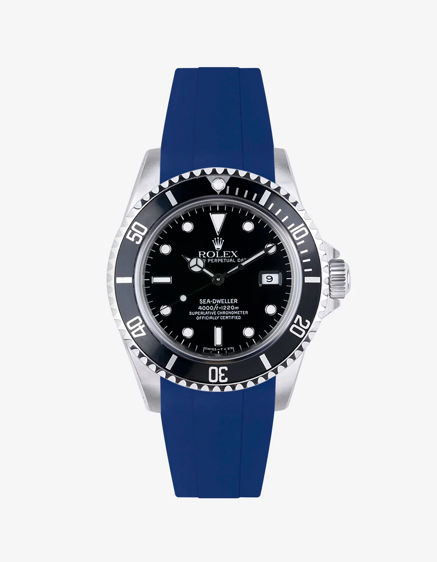 FKM Rubber Strap Integrated for Original Clasp – Sea-Dweller 16600 - Image 10