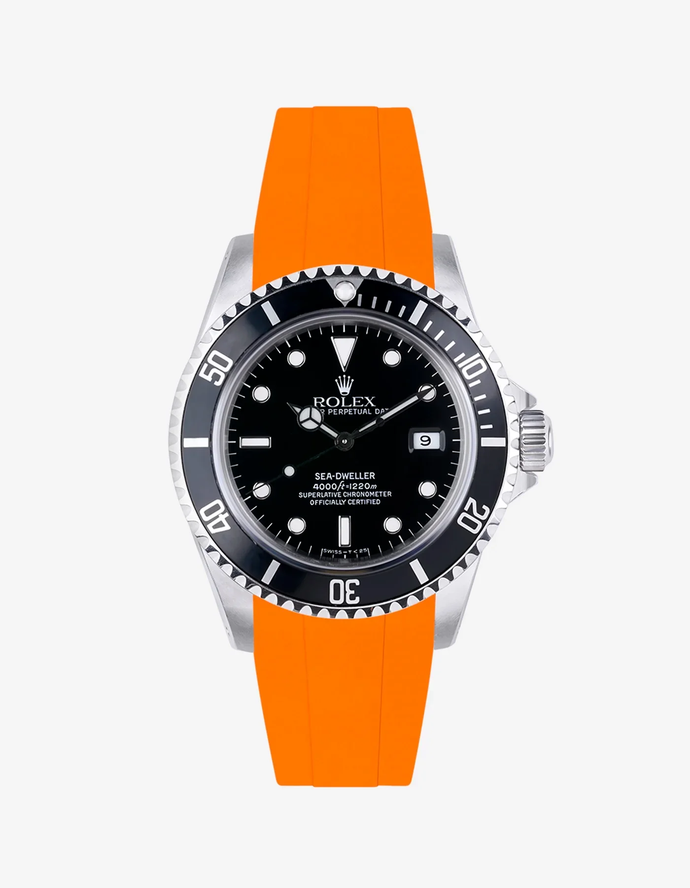FKM Rubber Strap Integrated for Original Clasp – Sea-Dweller 16600 - Image 14