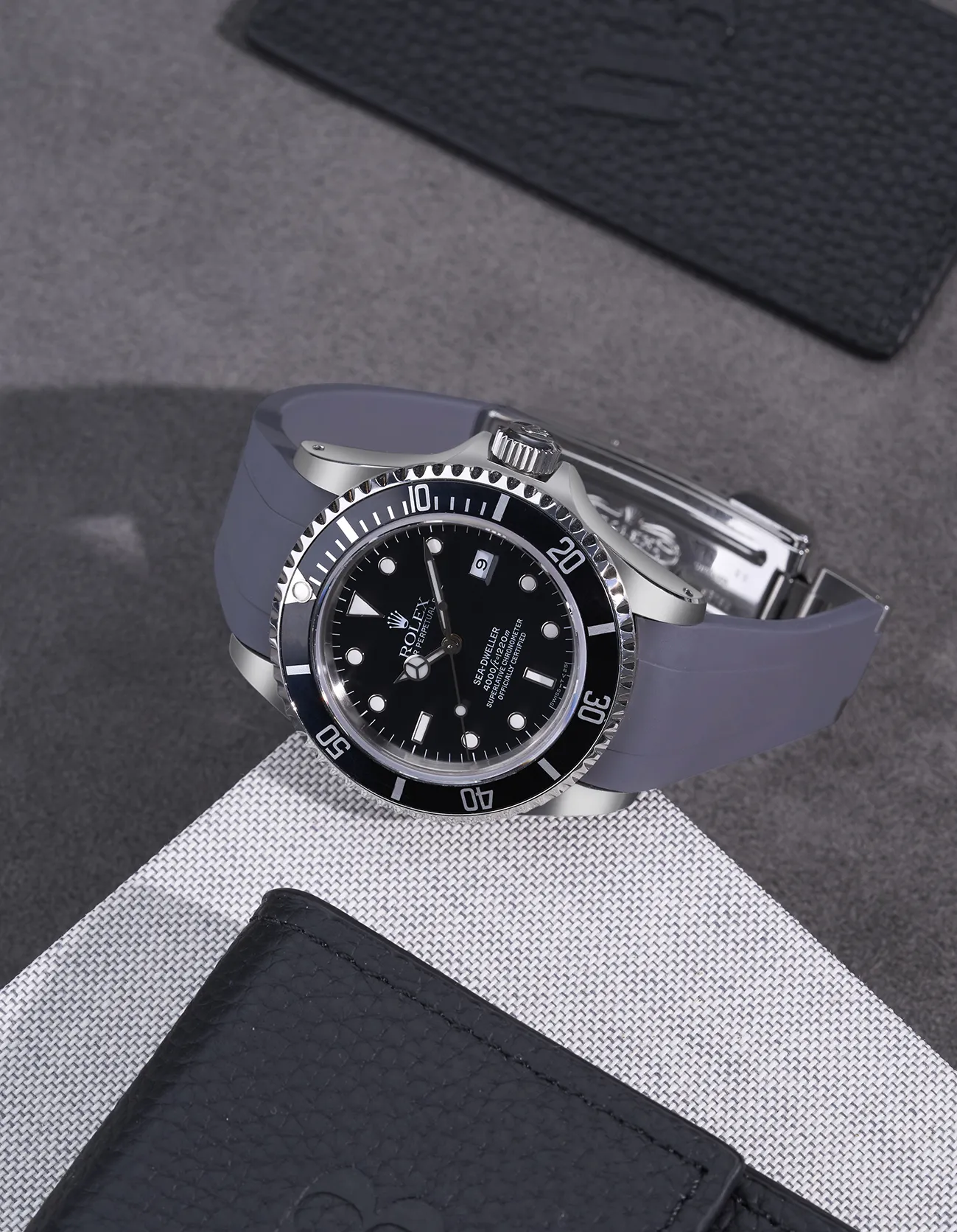 FKM Rubber Strap Integrated for Original Clasp – Sea-Dweller 16600 - Image 20