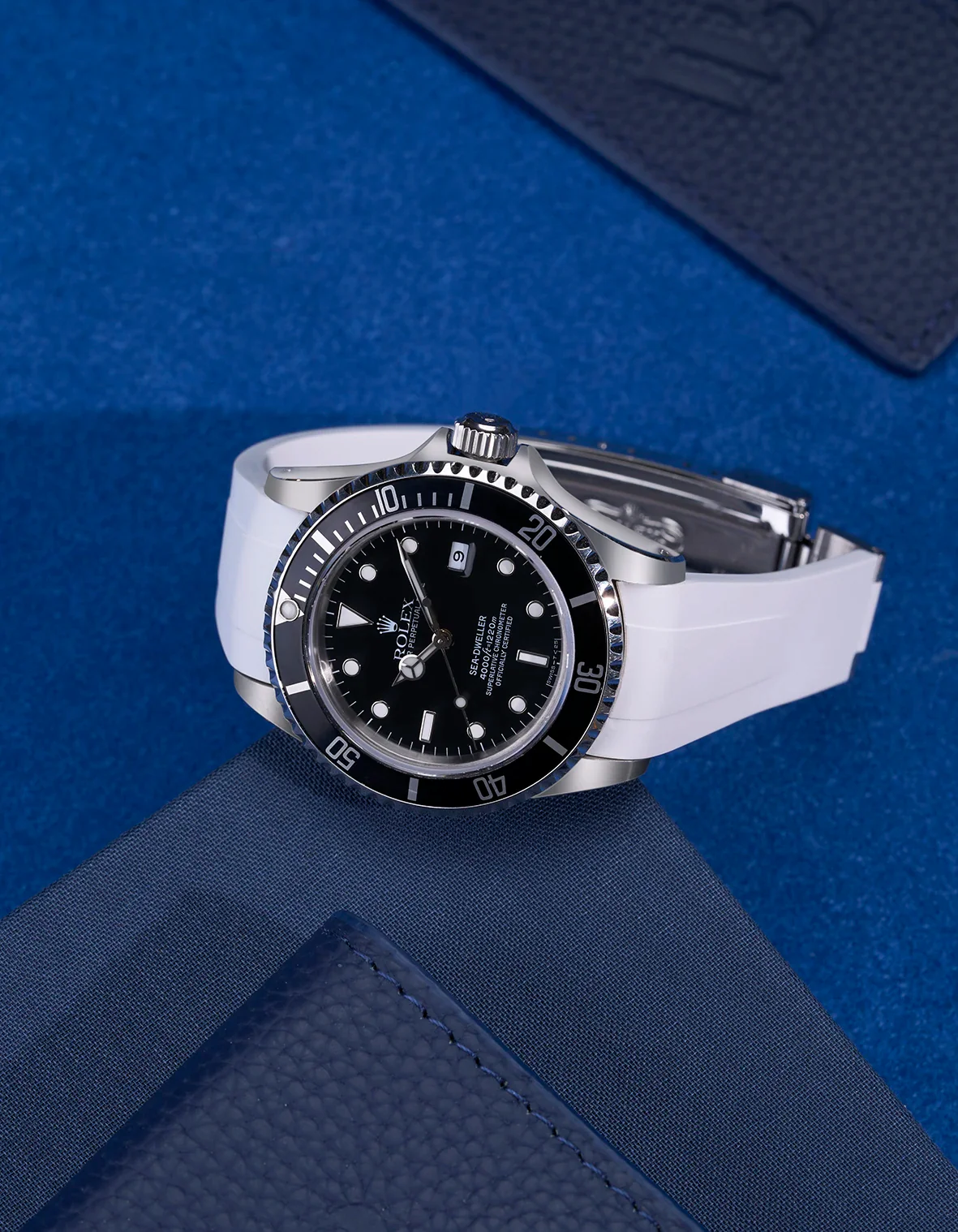 FKM Rubber Strap Integrated for Original Clasp – Sea-Dweller 16600 - Image 24