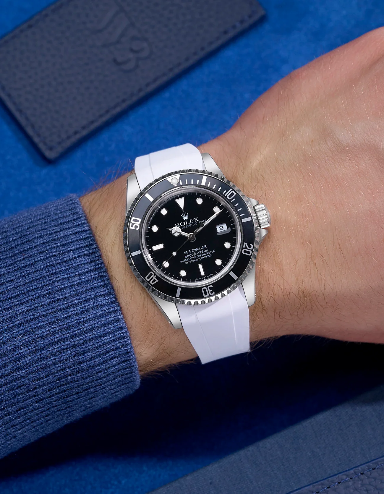 FKM Rubber Strap Integrated for Original Clasp – Sea-Dweller 16600 - Image 25
