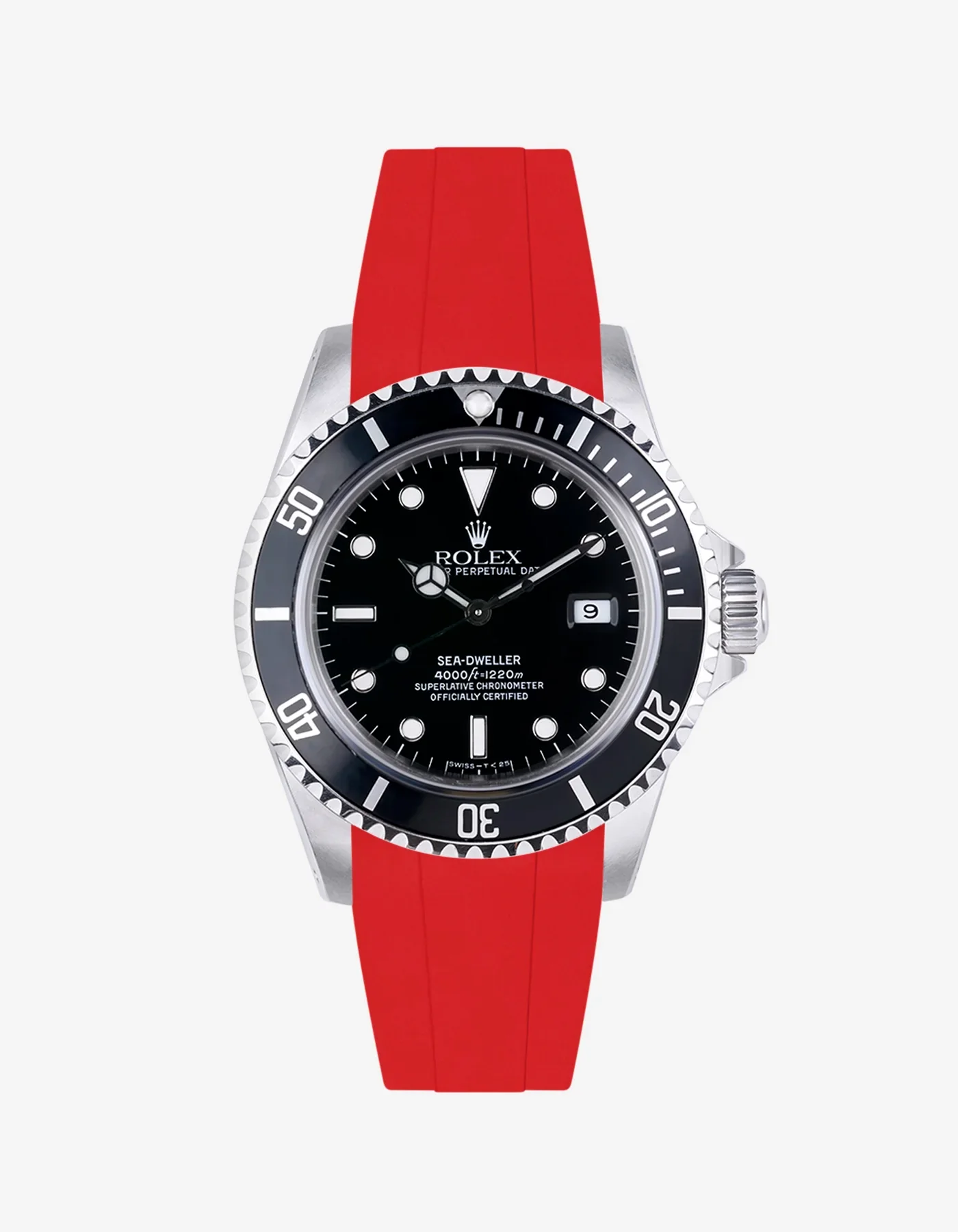 FKM Rubber Strap Integrated for Original Clasp – Sea-Dweller 16600 - Image 26
