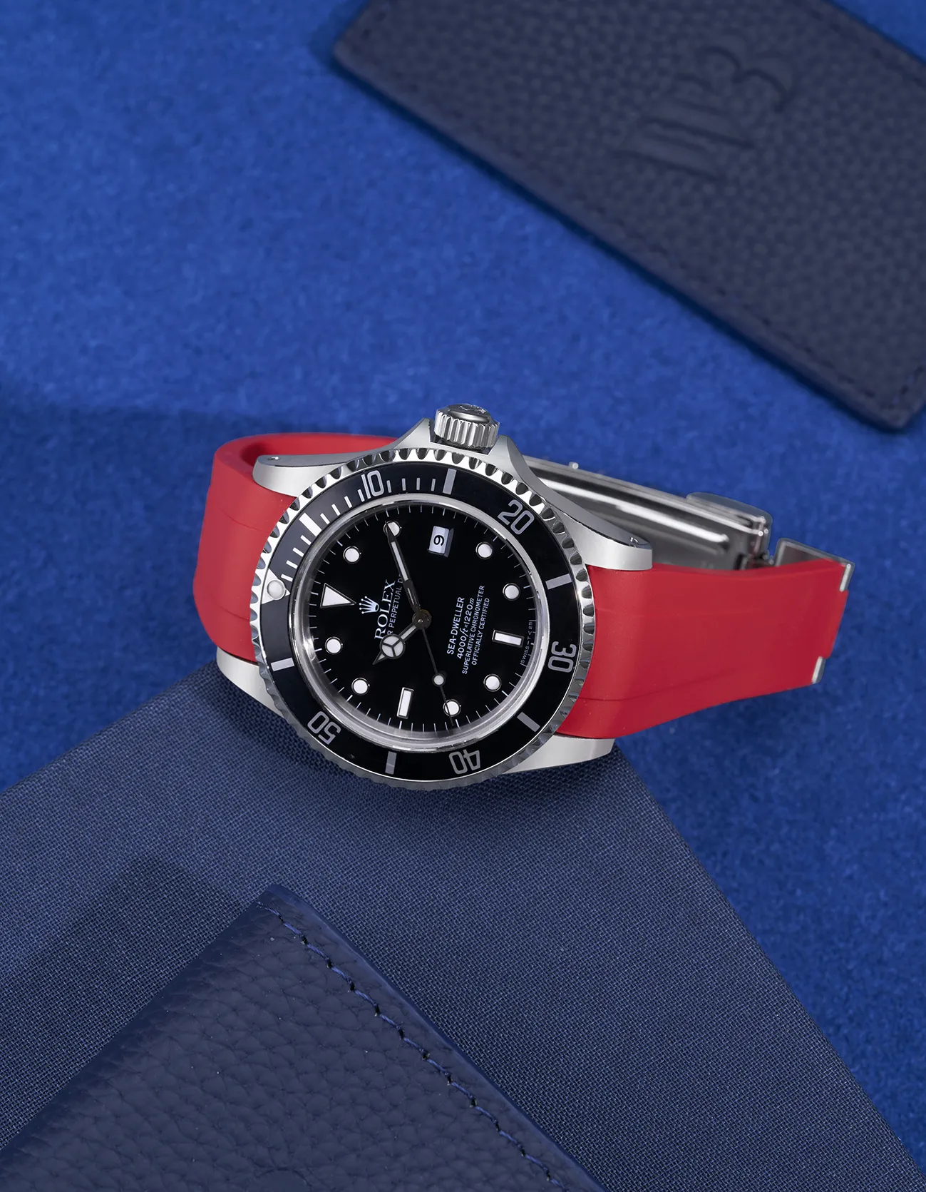 FKM Rubber Strap Integrated for Original Clasp – Sea-Dweller 16600 - Image 28