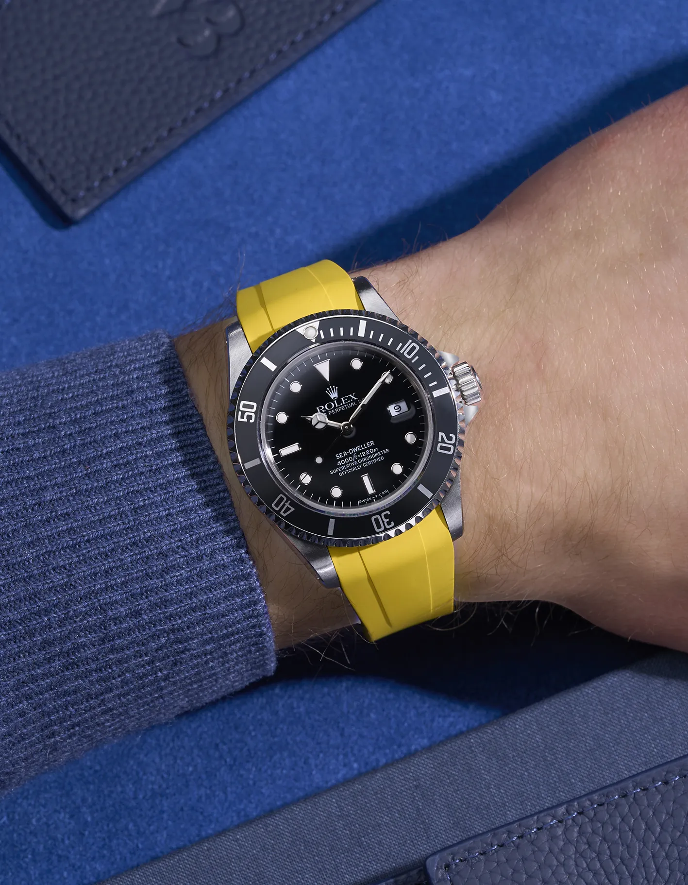 FKM Rubber Strap Integrated for Original Clasp – Sea-Dweller 16600 - Image 32