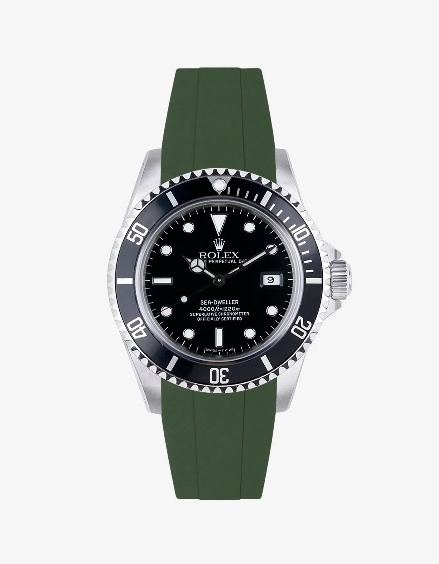 FKM Rubber Strap Integrated for Original Clasp – Sea-Dweller 16600 - Image 6