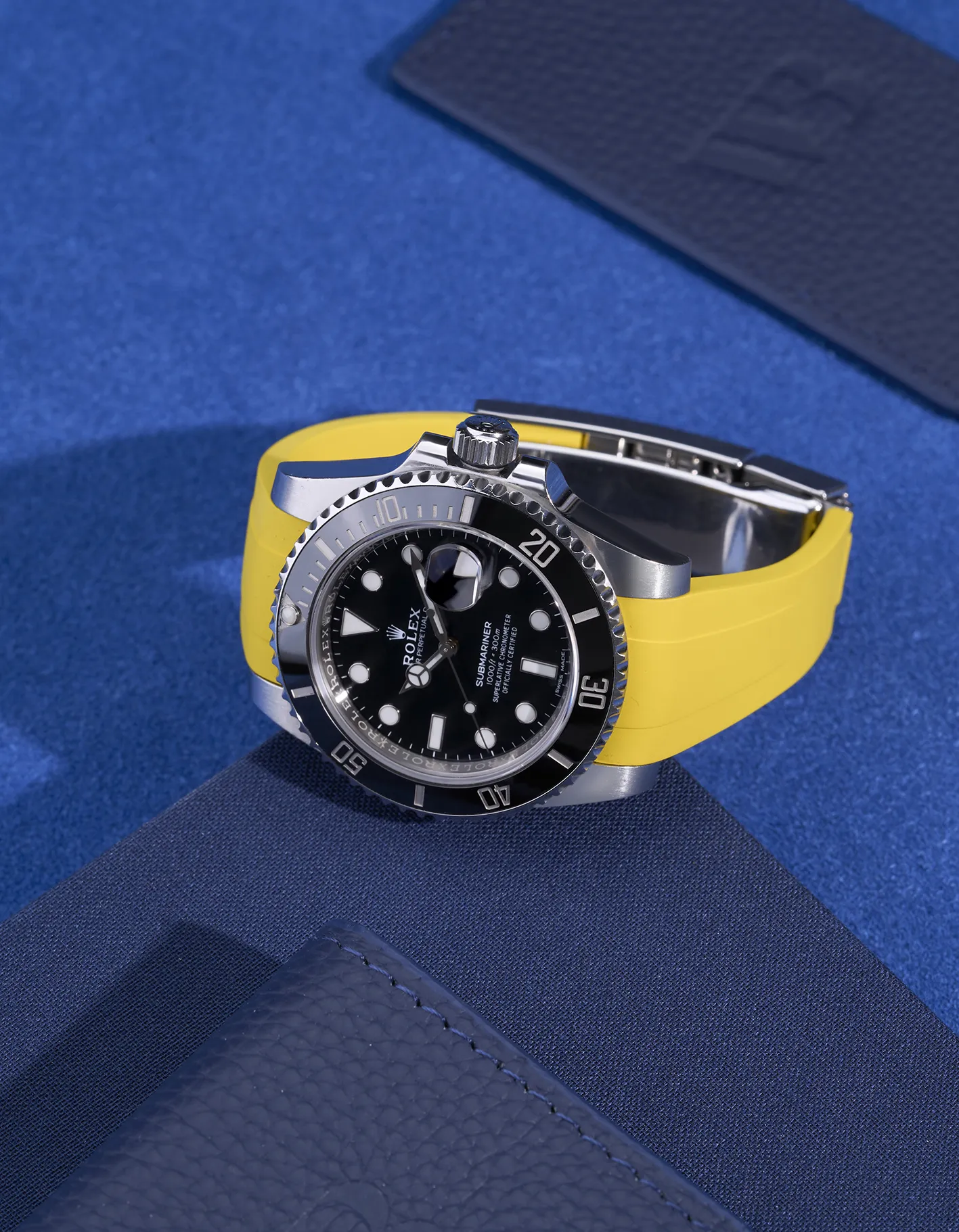 FKM Rubber Strap Integrated for Original Clasp – Submariner 116610LN/114060LN (1 gen) - Image 31