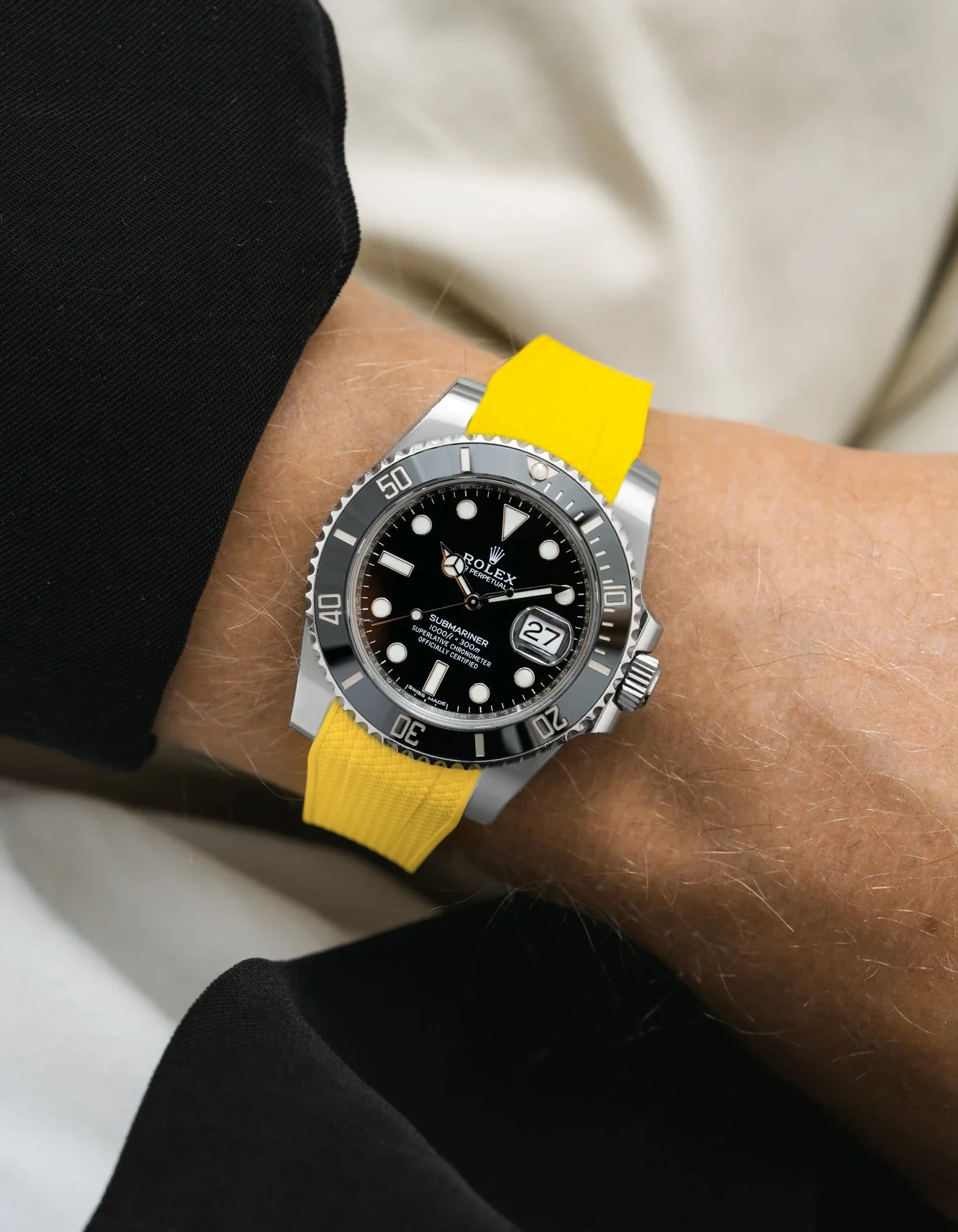 FKM Rubber Strap Integrated for Original Clasp – Submariner 116610LN/114060LN - Image 35