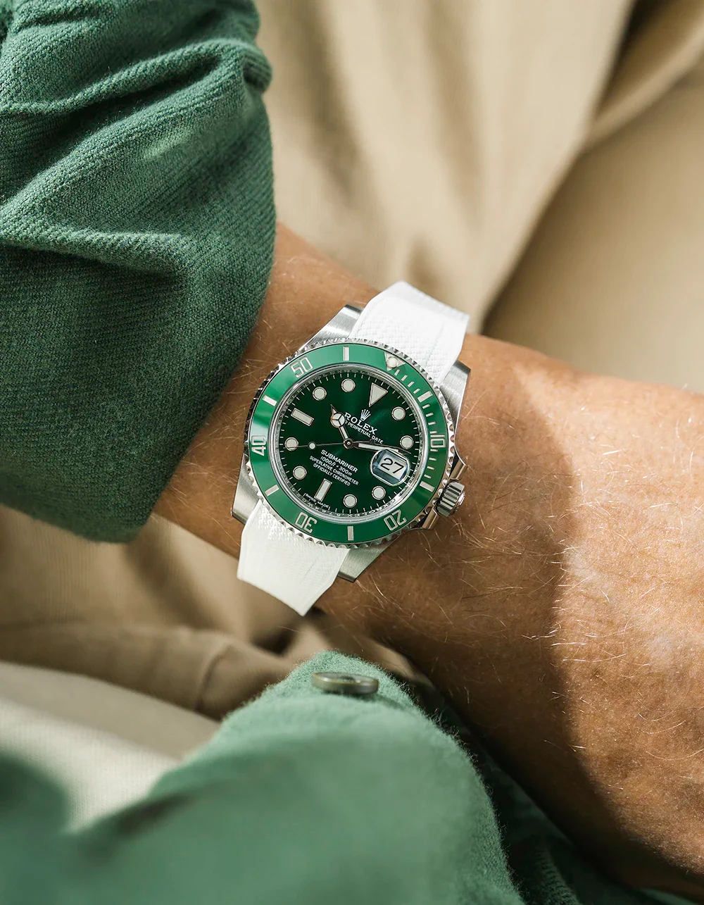 FKM Rubber Strap Integrated for Original Clasp – Submariner 116610LN/114060LN - Image 38