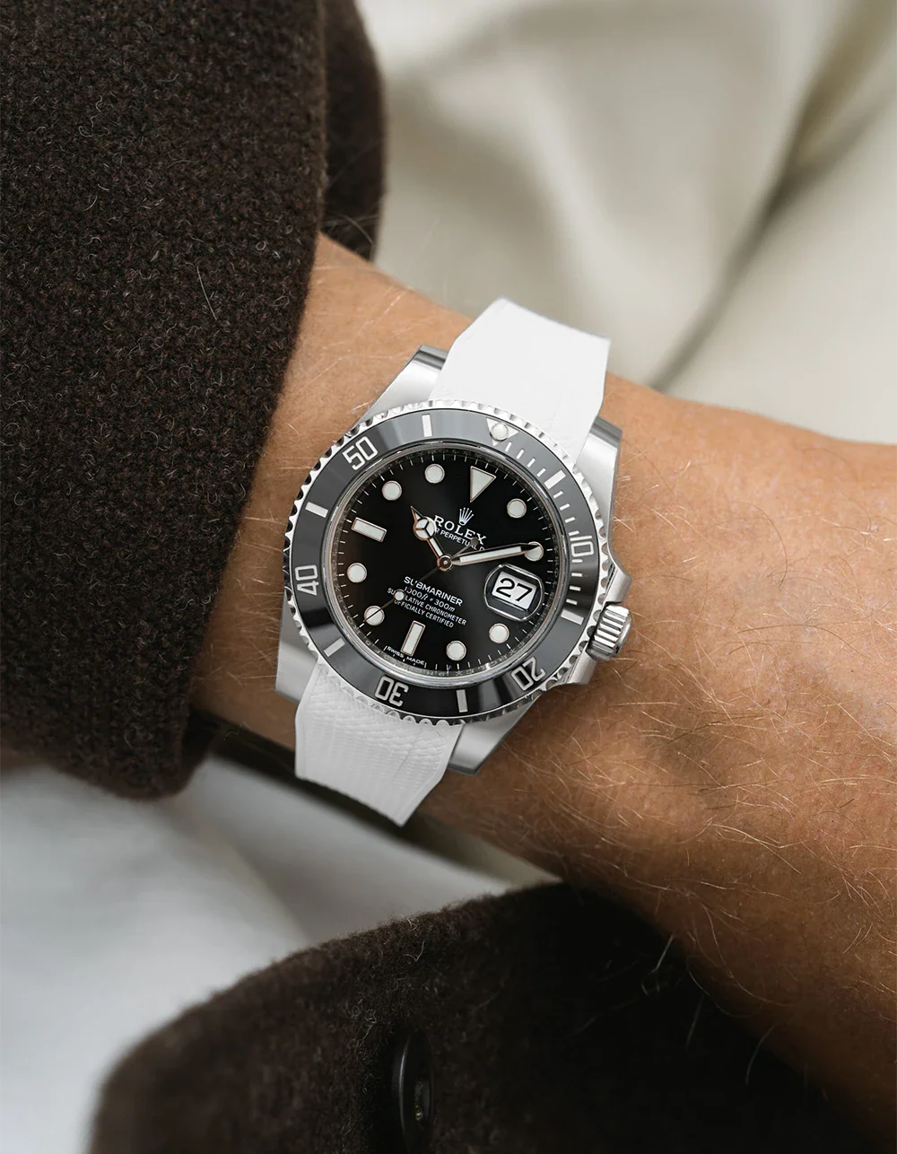 FKM Rubber Strap Integrated for Original Clasp – Submariner 116610LN/114060LN - Image 39