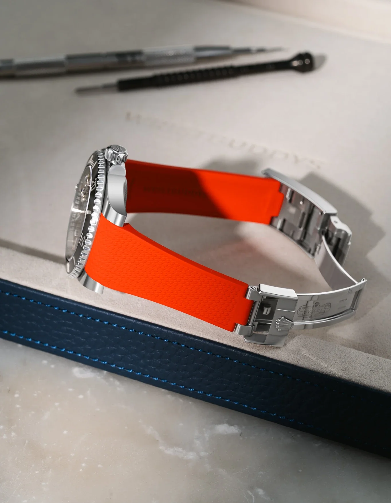 FKM Rubber Strap Integrated for Original Clasp – Submariner 116610LN/114060LN - Image 49