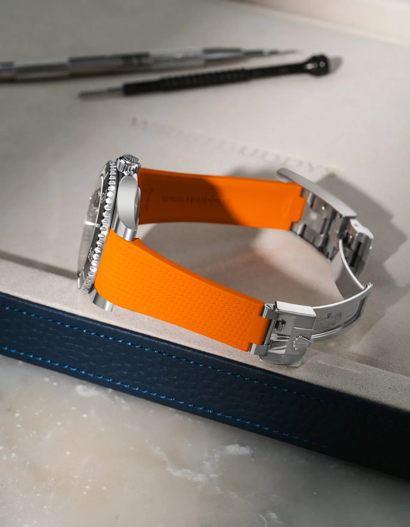 FKM Rubber Strap Integrated for Original Clasp – Submariner 116610LN/114060LN - Image 52
