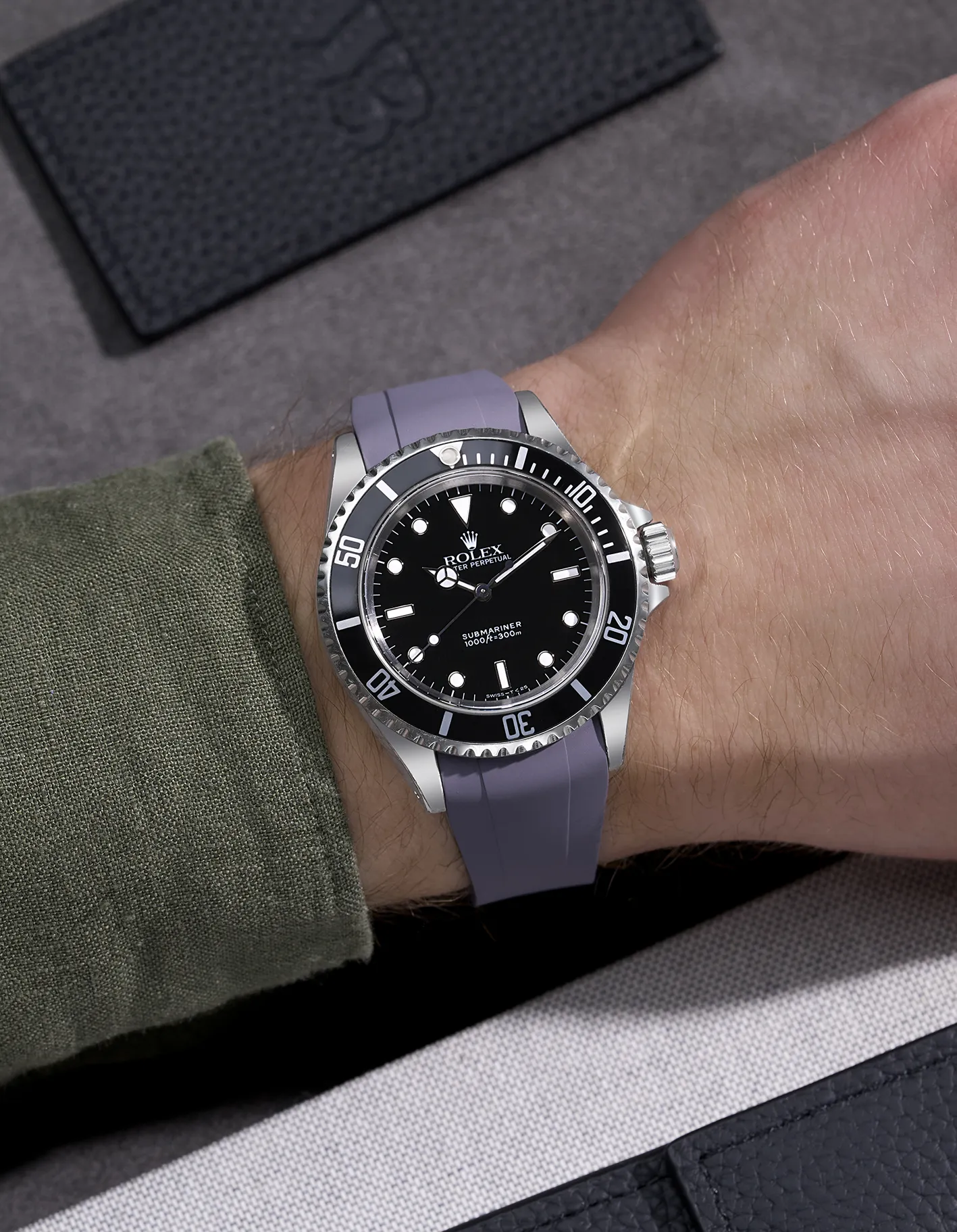 FKM Rubber Strap Integrated for Original Clasp – Submariner 16610/14060 - Image 16