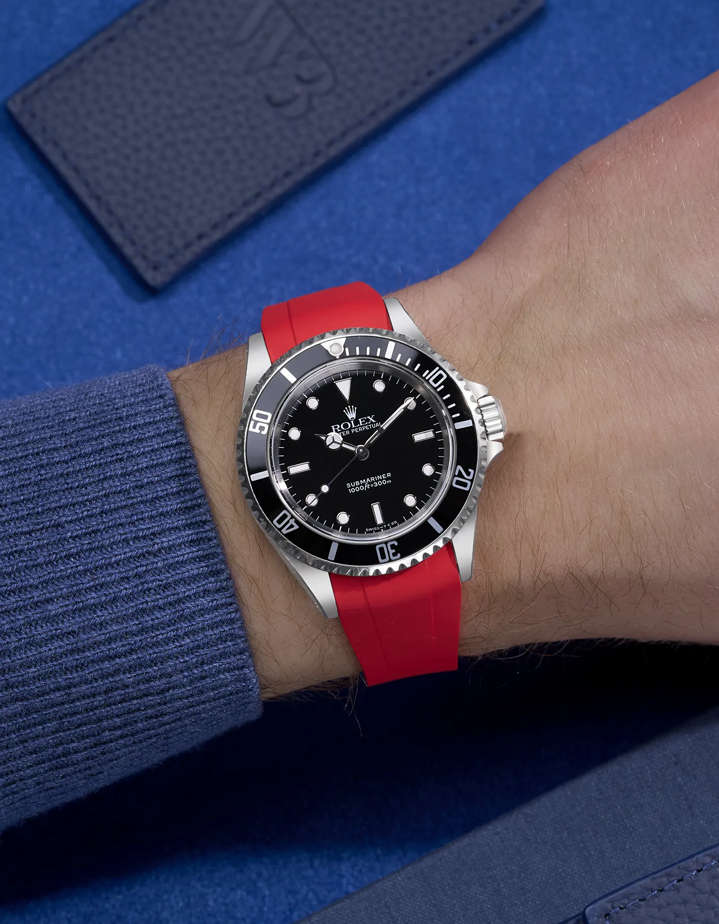 FKM Rubber Strap Integrated for Original Clasp – Submariner 16610/14060 - Image 21