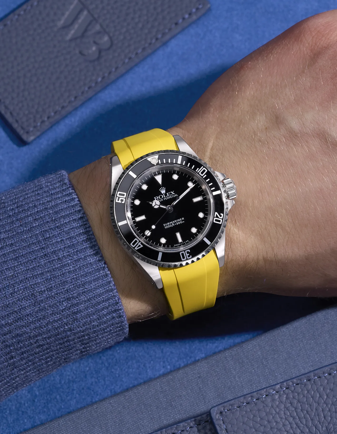 FKM Rubber Strap Integrated for Original Clasp – Submariner 16610/14060 - Image 24